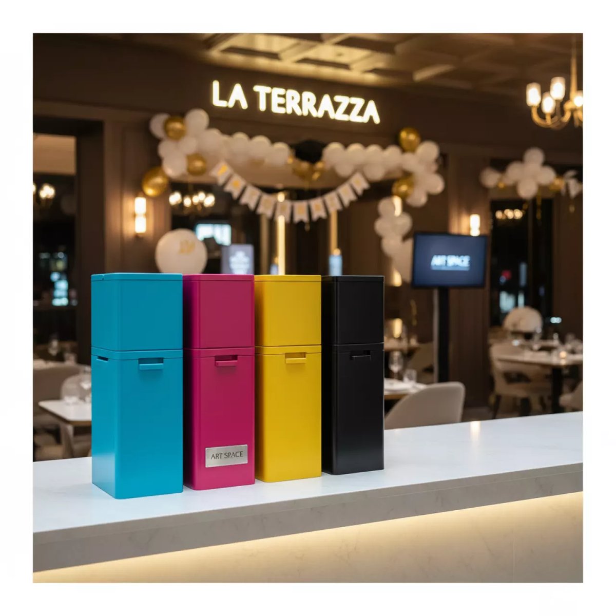 Аренда Набор картриджей ColorWave 600 CMYK 4х500 гр в ресторане «La Terrazza» — ART SPACE