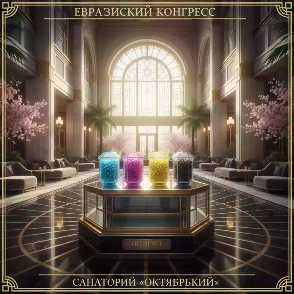 Аренда Набор картриджей ColorWave 600 Cyan Magenta Yellow Black 5х4х500 гр в санатории «Октябрьский» — ART SPACE