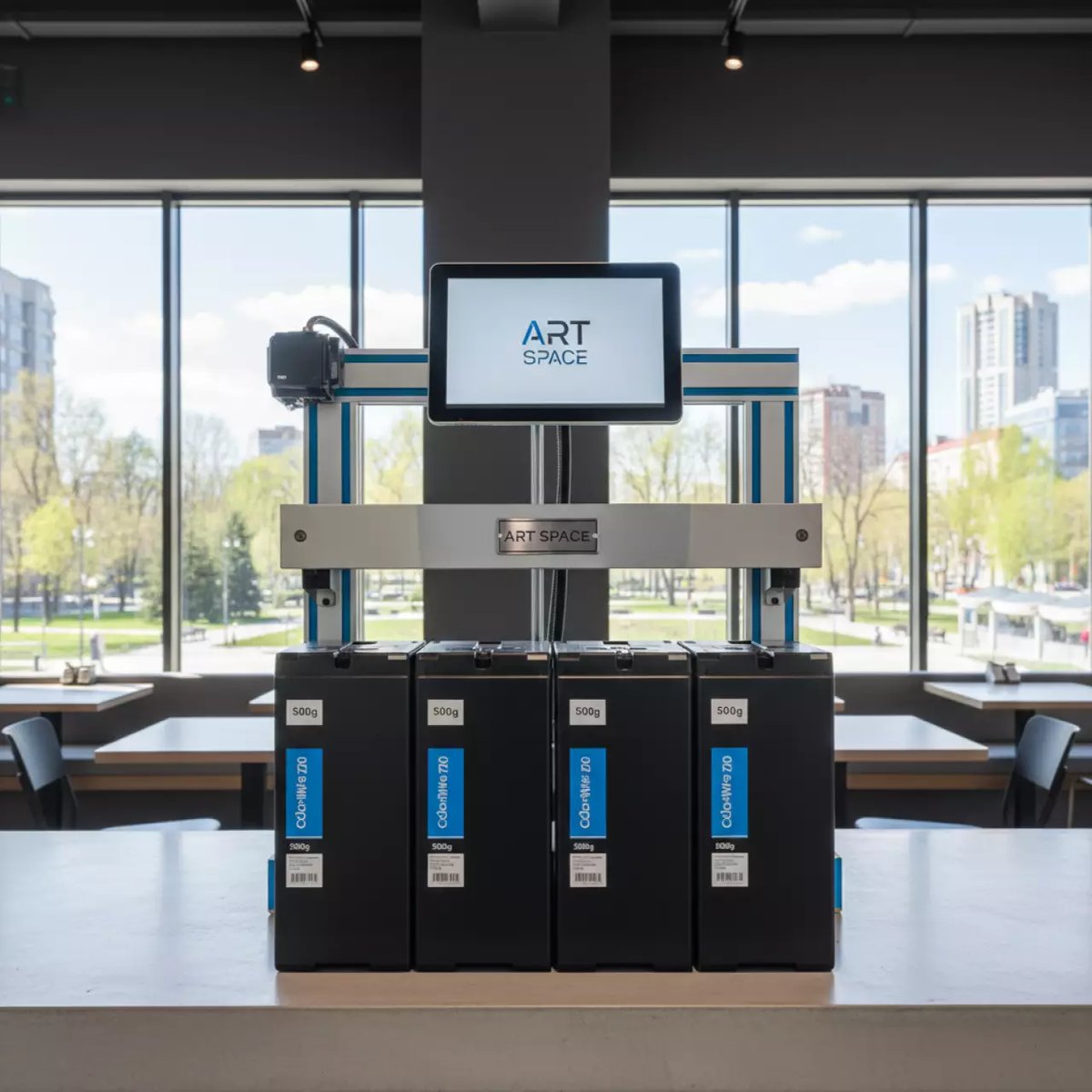 Аренда Набор картриджей ColorWave 700 Black 4х500 гр в ресторане «Voda» — ART SPACE