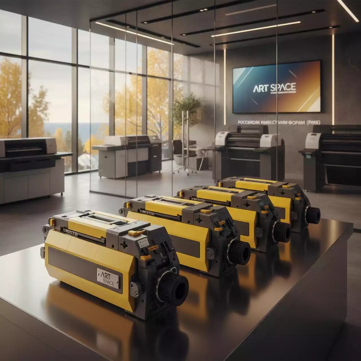 Аренда Набор картриджей ColorWave 700 Yellow 4х500 гр в Radisson Collection Paradise — ART SPACE