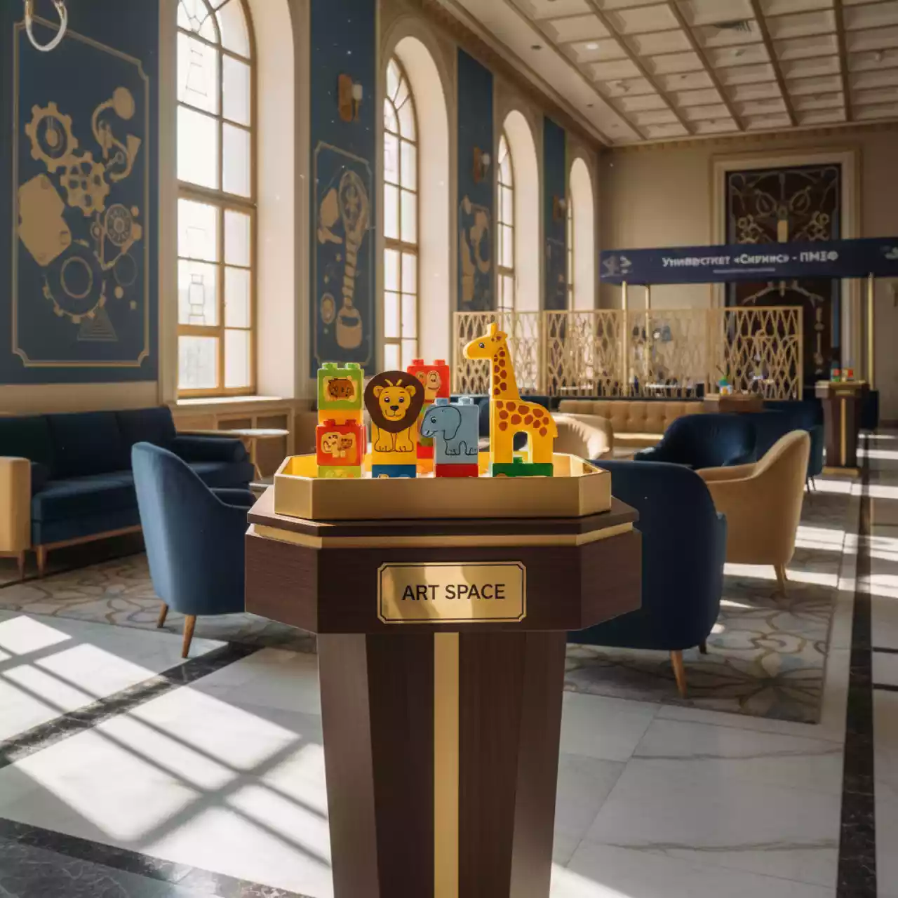 Аренда Набор лото с животными Lego Duplo в Университете «Сириус» — ART SPACE