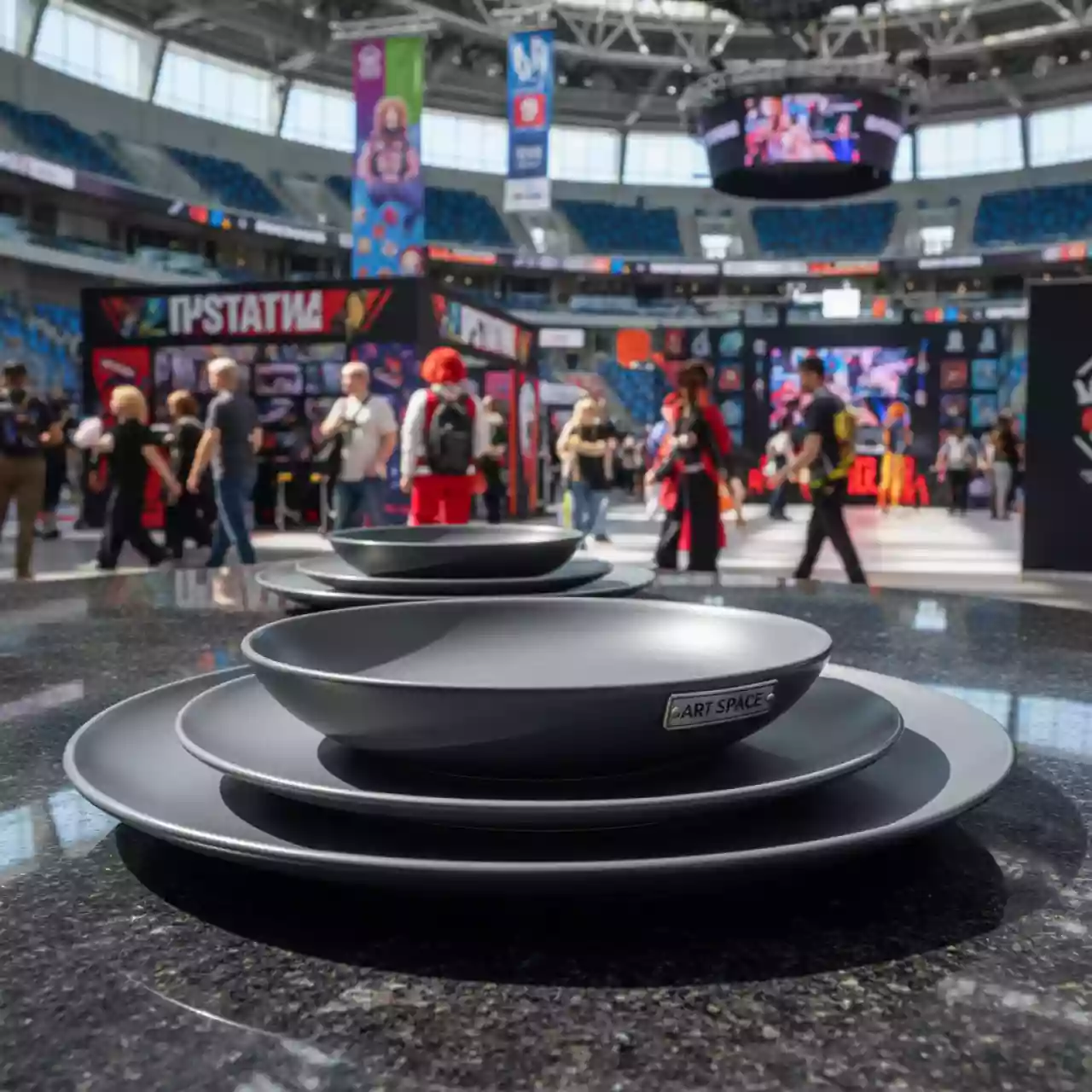 Аренда Набор обеденных тарелок Toscana в ледовой арене «Шайба» — ART SPACE