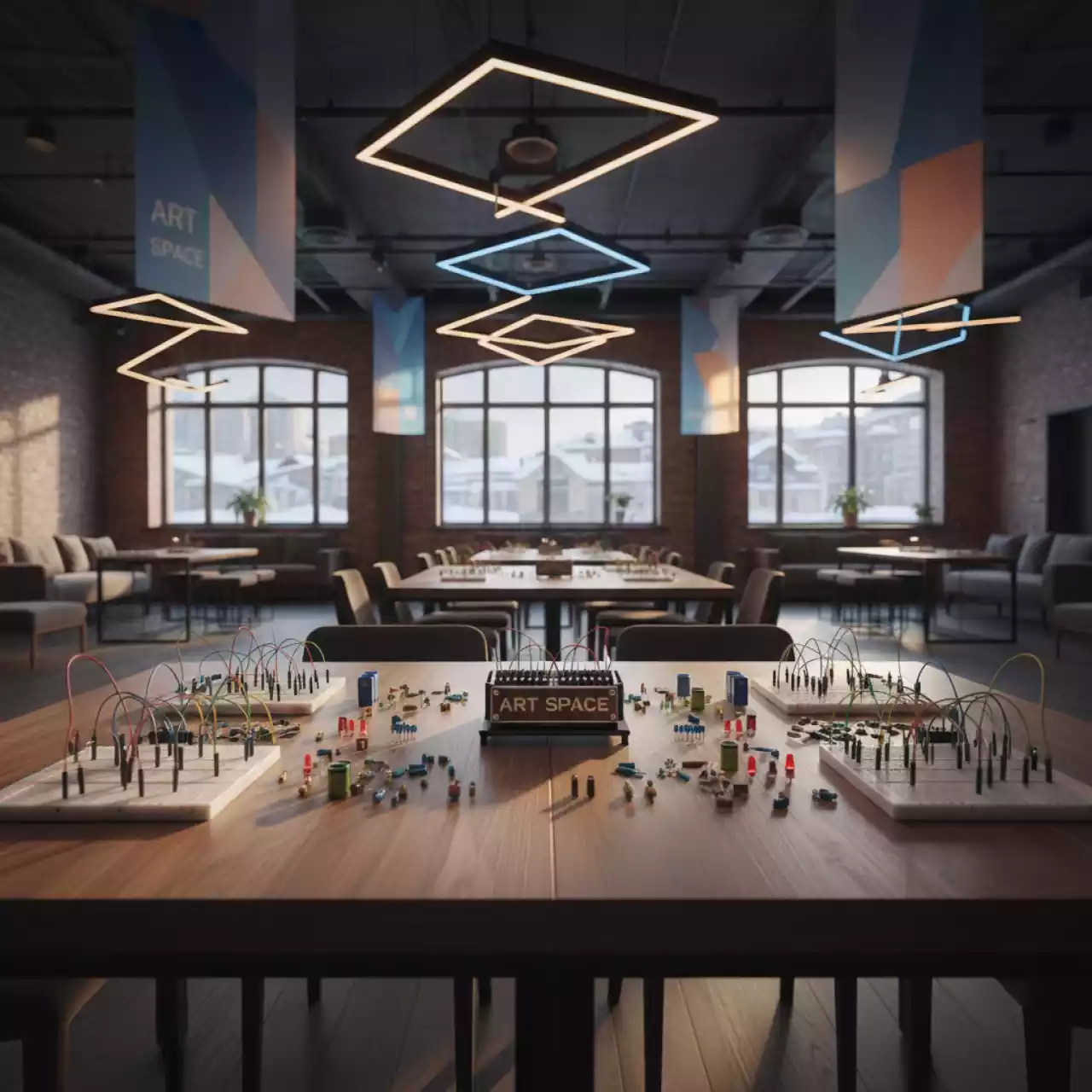 Аренда Набор образовательный "Электроника для начинающих" часть 1 AMP S030 в конгресс-холле отеля Жемчужина — ART SPACE