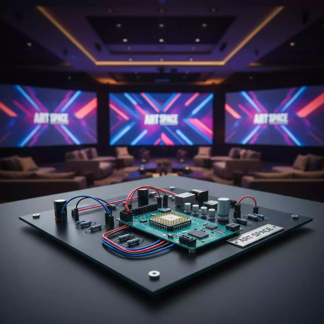 Аренда Набор "Основы электроники" Эвольвектор основной уровень в ресторане «Плакучая Ива» — ART SPACE