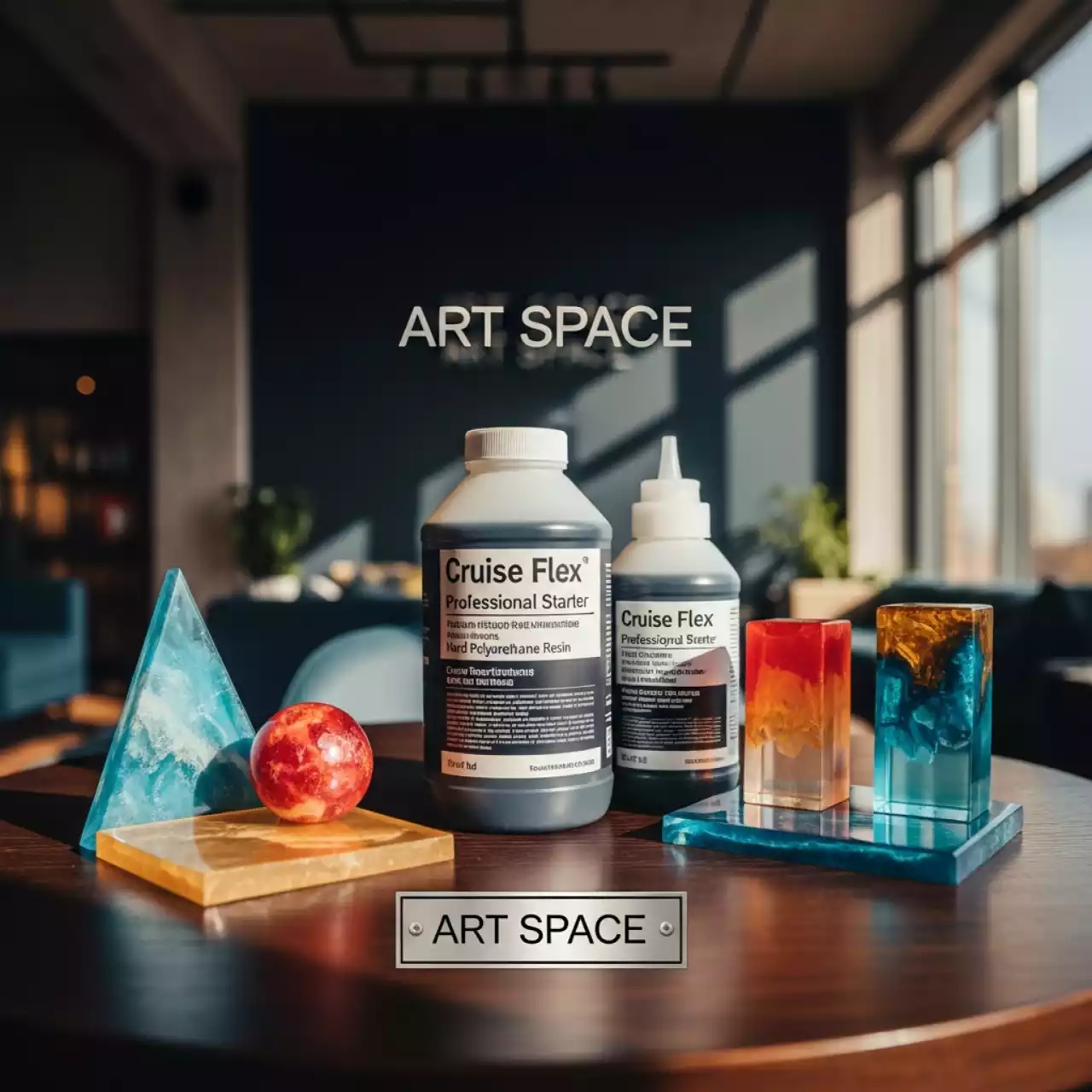 Аренда Набор полиуретановой смолы Cruise Flex стартовый твердая в Radisson Blu Resort & Congress Centre — ART SPACE