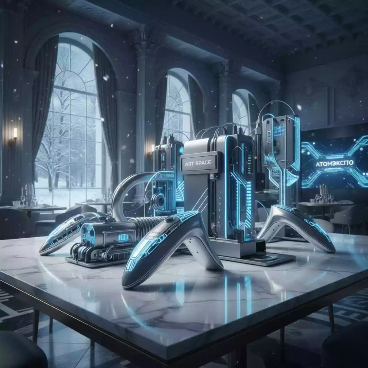 Аренда Набор программируемого контроллера ИСУ Makeblock для изучения кибернетических систем в ресторане «Brunello» — ART SPACE