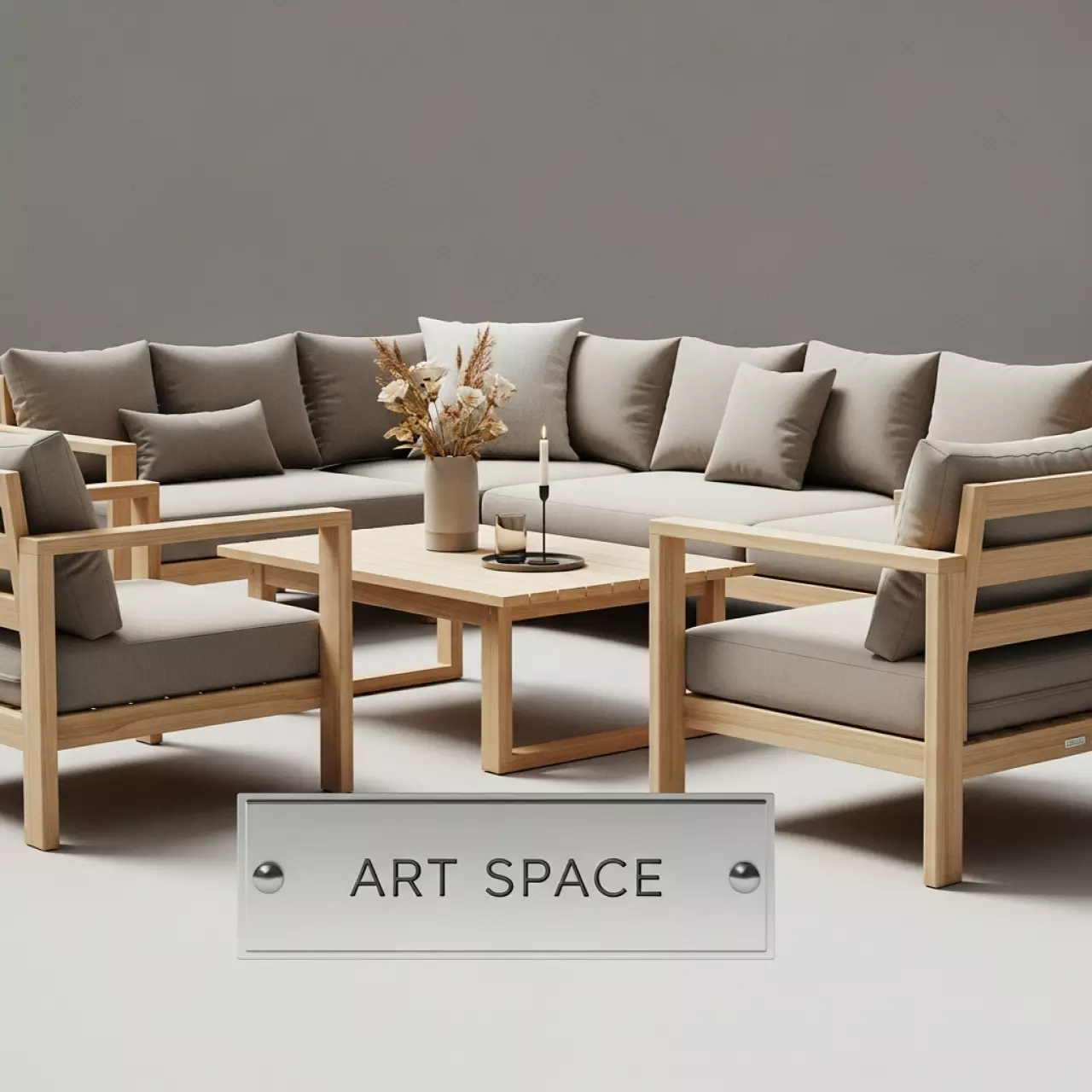 Аренда Набор садовой мебели HELEX Positano Set в лофте «Студия 21» — ART SPACE