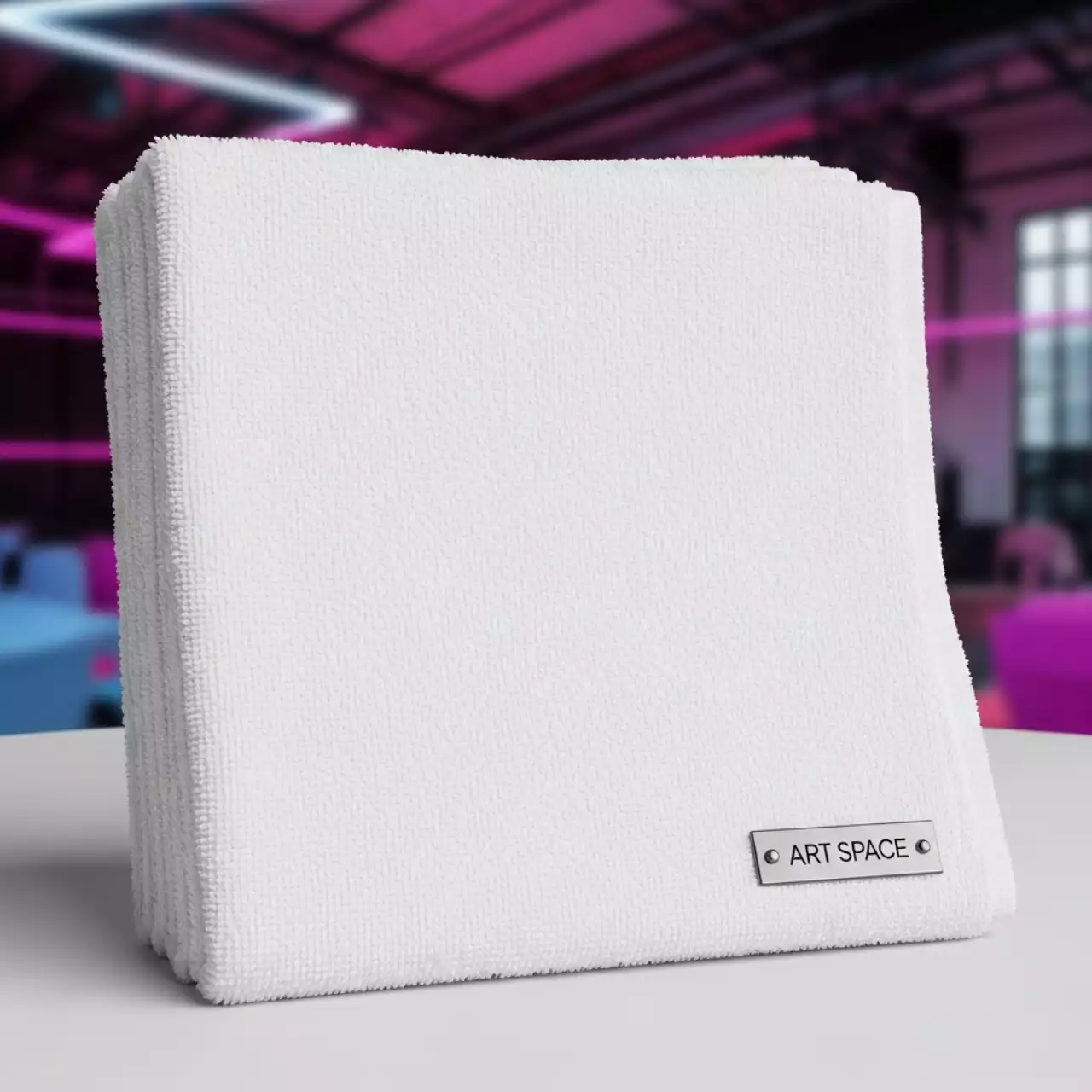 Аренда Набор салфеток махровые 300х300 мм 10 штук белые в Поляна 1389 Отель и Спа — ART SPACE