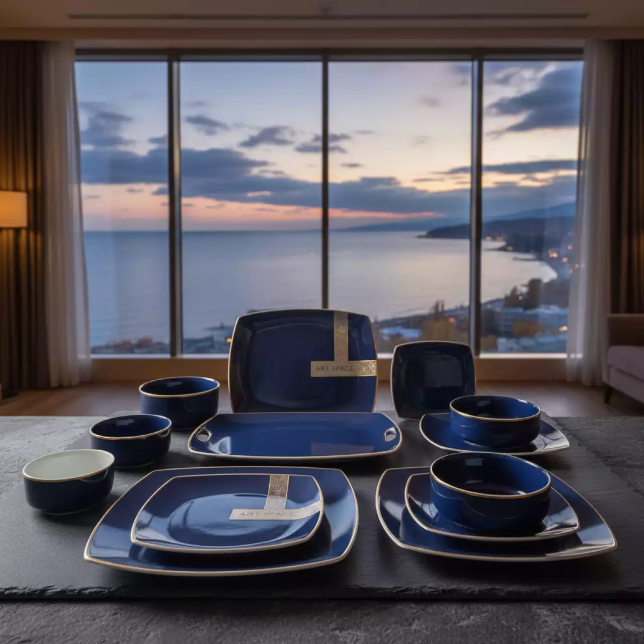 Аренда Набор сервировочный фарфор в отеле Radisson Lazurnaya — ART SPACE