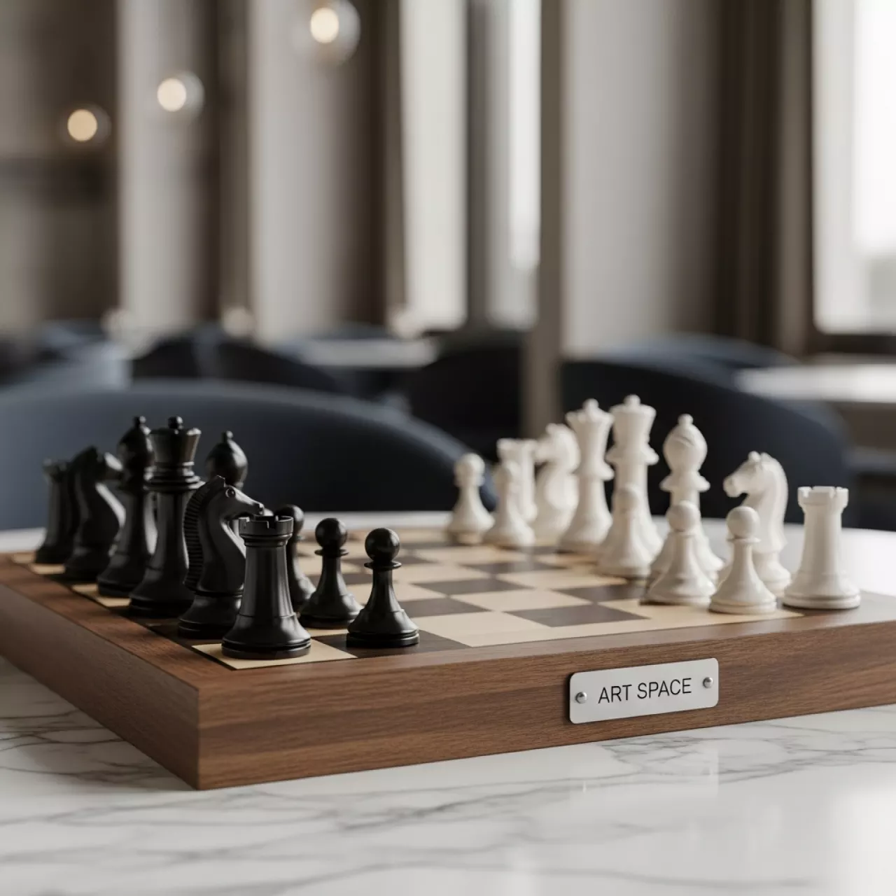 Аренда Набор шахматных фигур в ресторане «La Terrazza» — ART SPACE