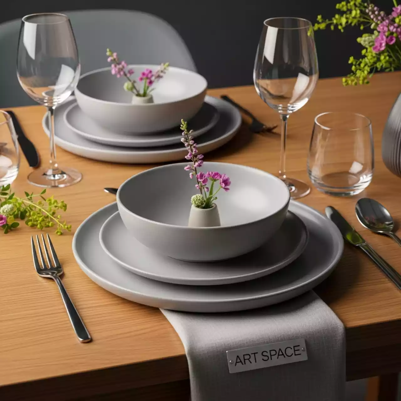 Аренда Набор тарелок "Вивьен" на арене «Фишт» — ART SPACE