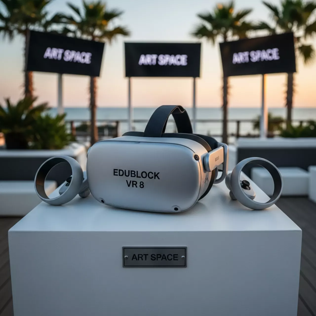 Аренда Набор виртуальной реальности EDUBLOCK Сестринское дело VR 8 на пляжных клубах Хосты — ART SPACE