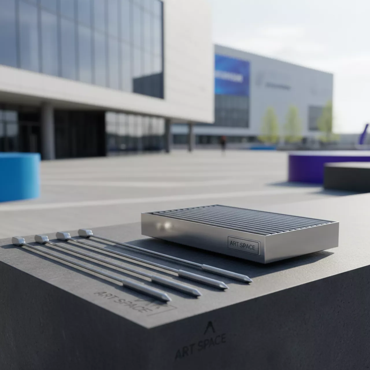 Аренда Наборы для гриля решетки шампуры в VK Stadium Sirius — ART SPACE