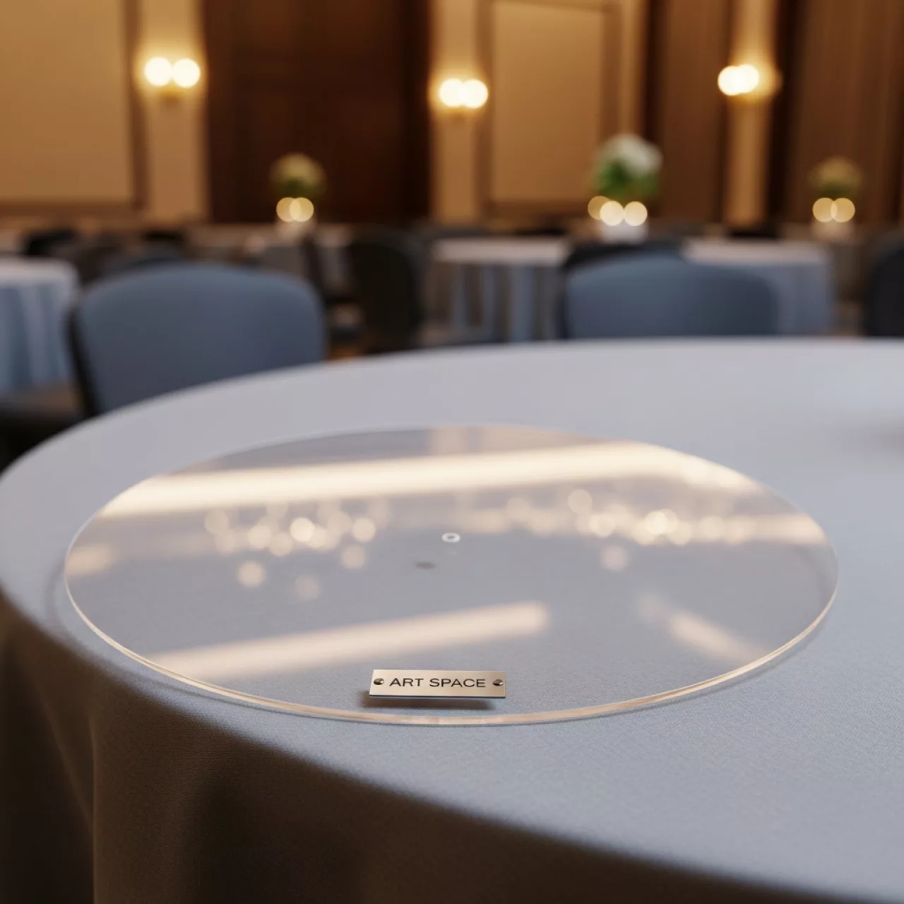 Аренда Накладка на скатерть пластиковая D 70 см 19 413 в санатории «Заполярье» — ART SPACE