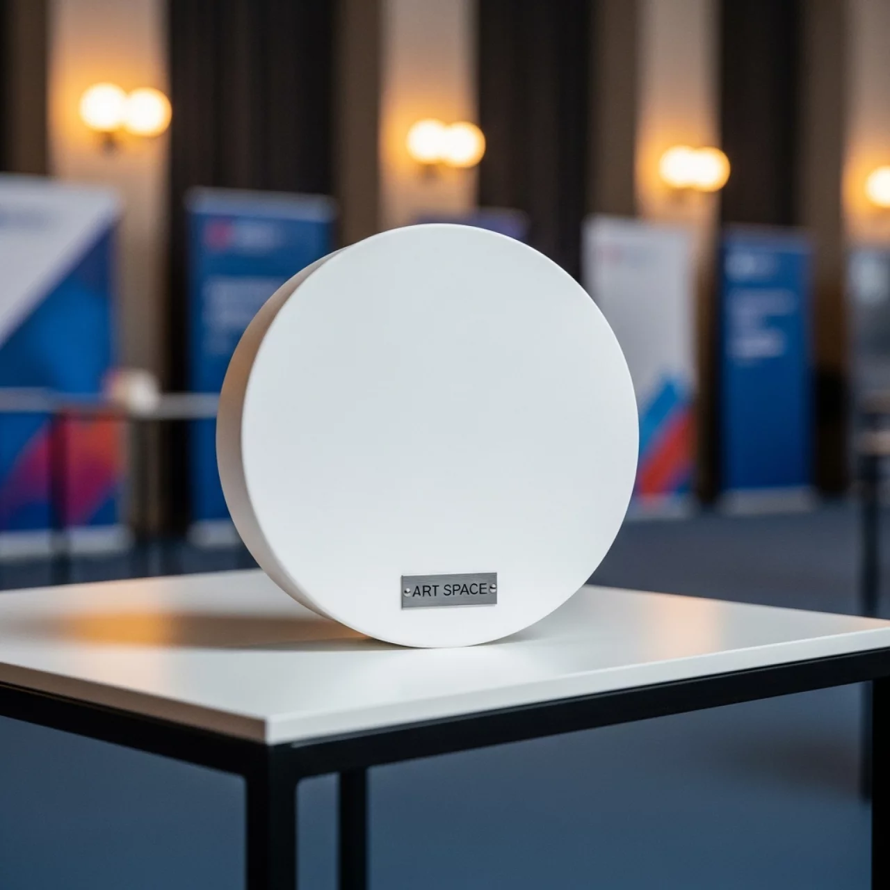 Аренда Накладка пластиковая на коктейльный стол белая D 80 см в Karat Resort — ART SPACE