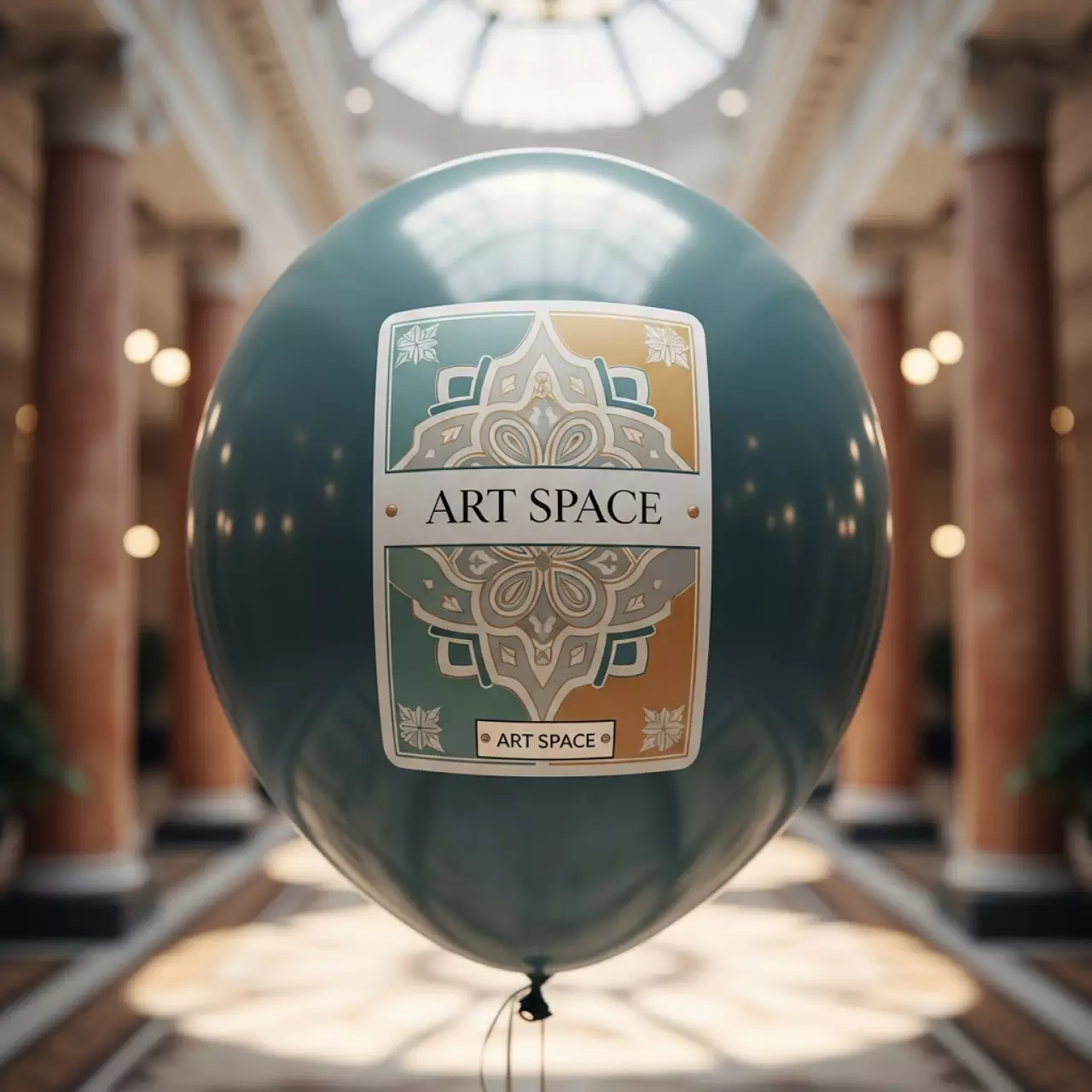 Аренда Наклейка на шар № 2 в санатории «Русь» — ART SPACE