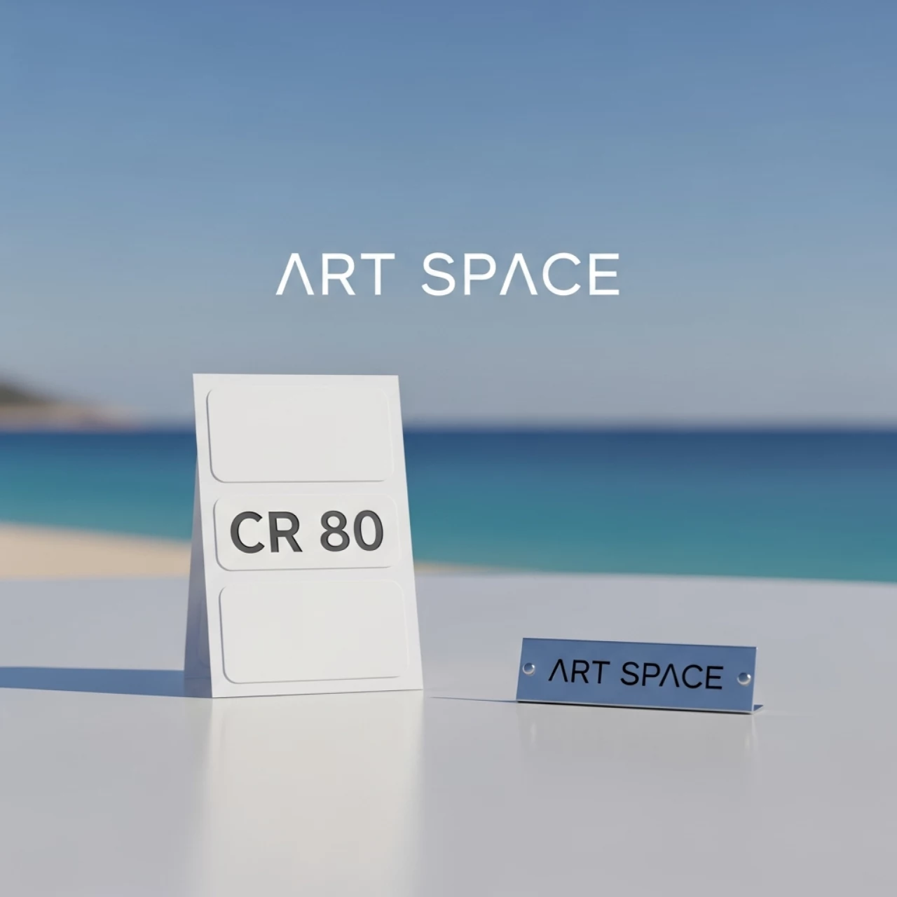 Аренда Наклейка самоклеящаяся пластиковая Advent Solid CR 80 аналог Fargo 82266 на пляже «Ривьера» — ART SPACE