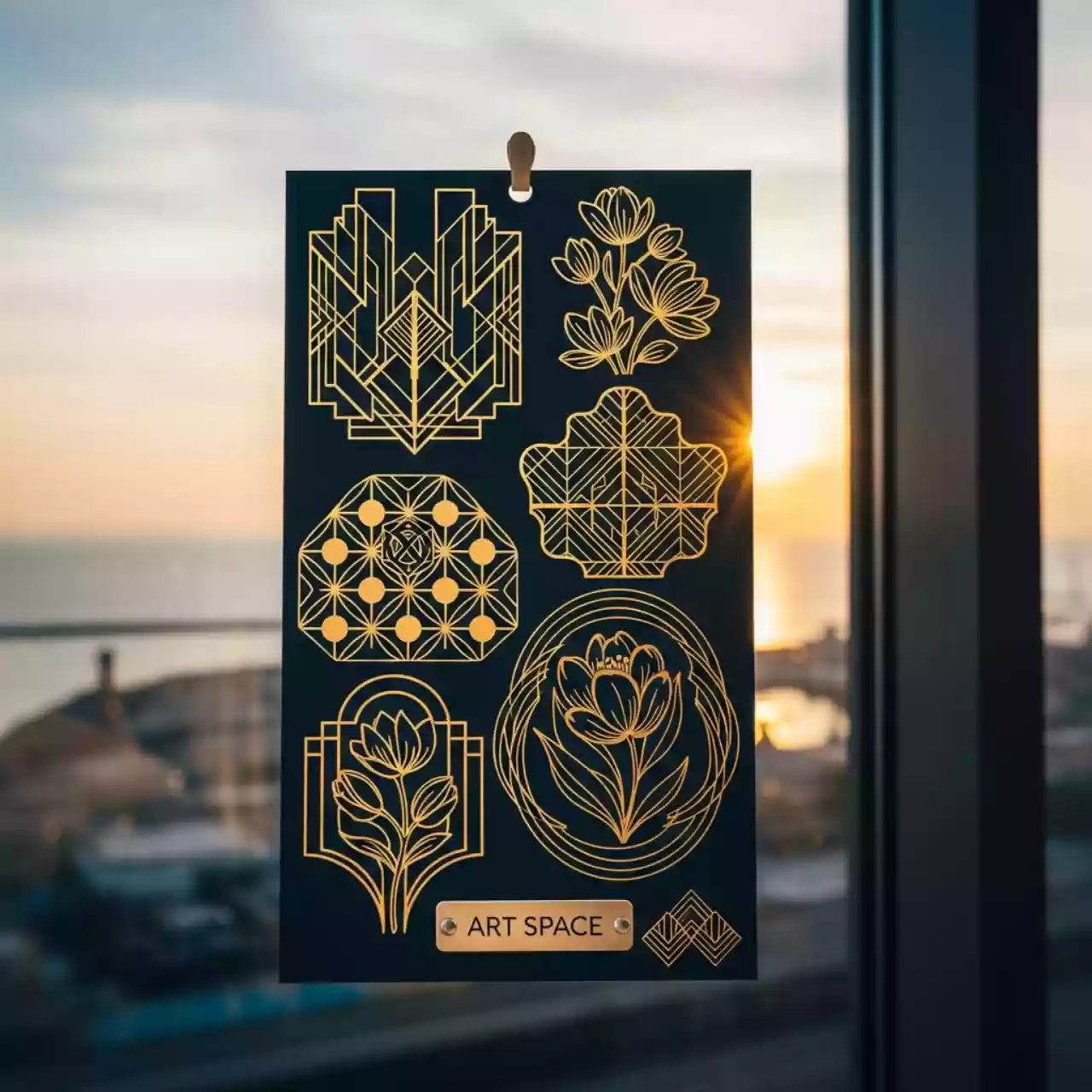 Аренда Наклейки многоразовые в зале «Чайка» (Морпорт) — ART SPACE