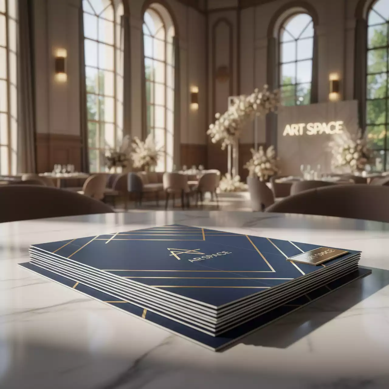 Аренда Наклейки Premium Never Tear Xerox A4 007R90516 в ресторане «D.O.M» — ART SPACE