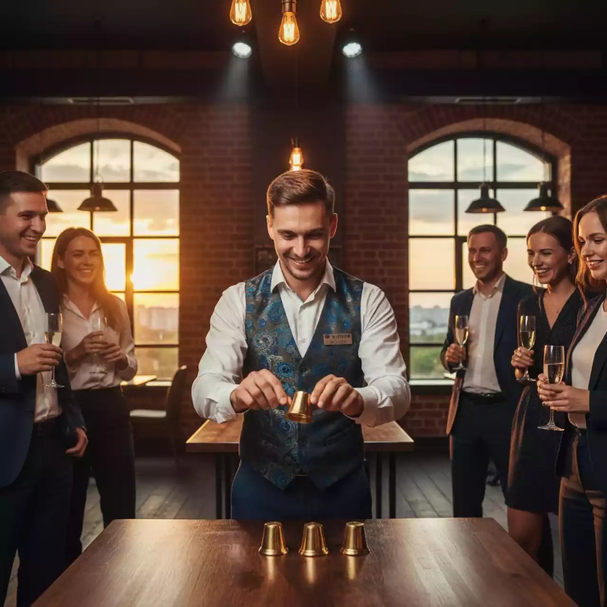 Аренда Наперсточник в ресторане «Плакучая Ива» — ART SPACE