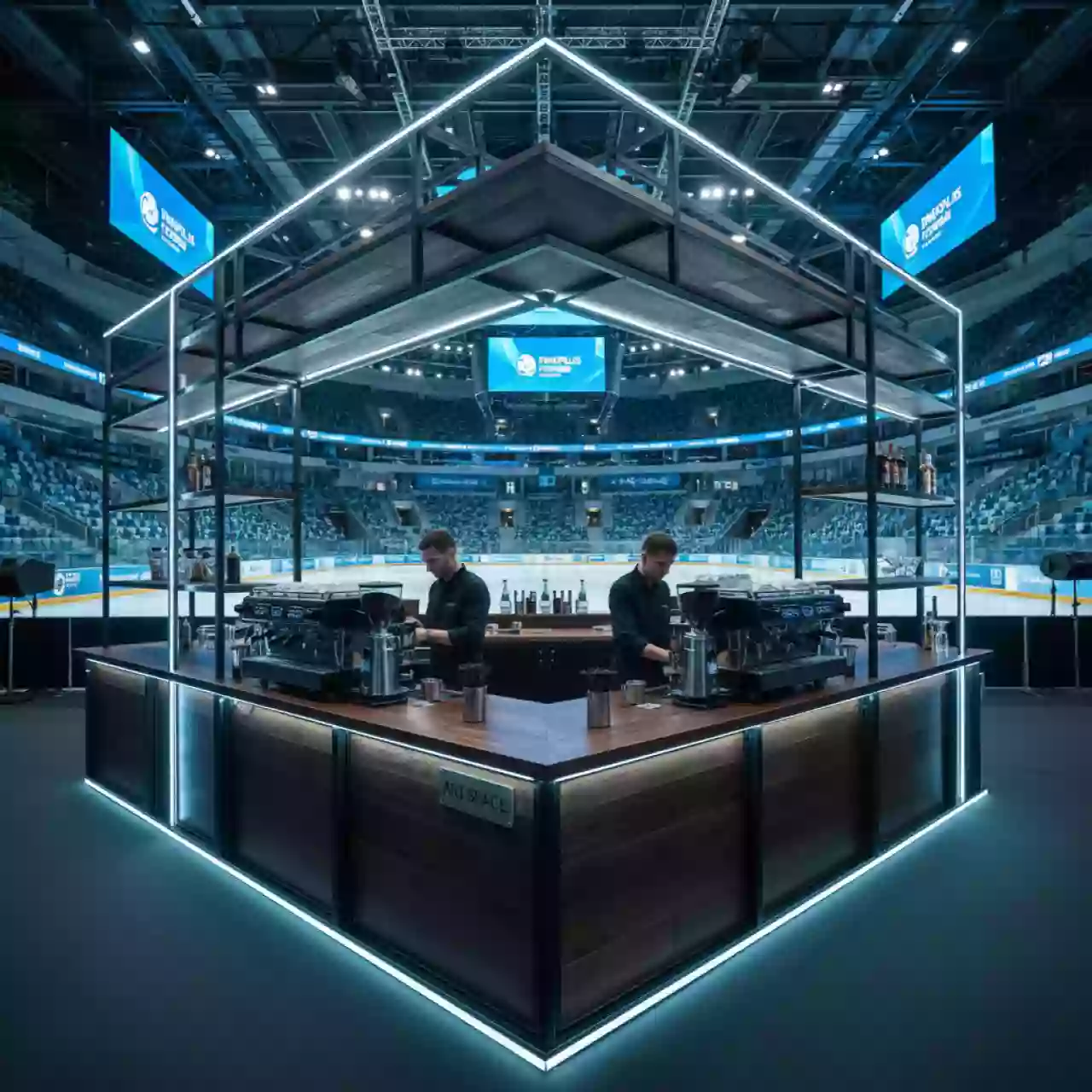 Аренда Напитки в ледовой арене «Шайба» — ART SPACE