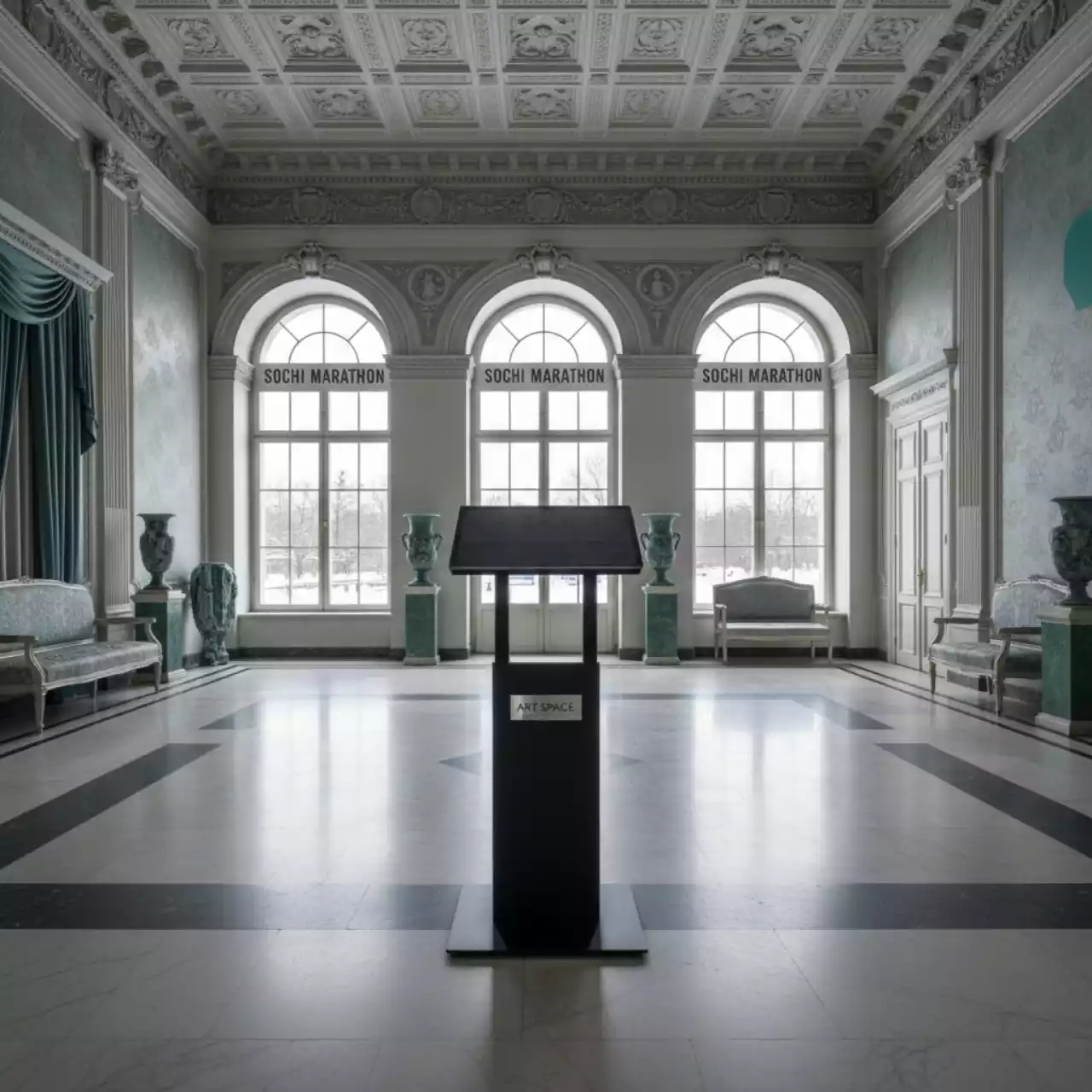 Аренда Напольный стенд HP DesignJet T100 Series Printer Stand в усадьбе Голицына — ART SPACE