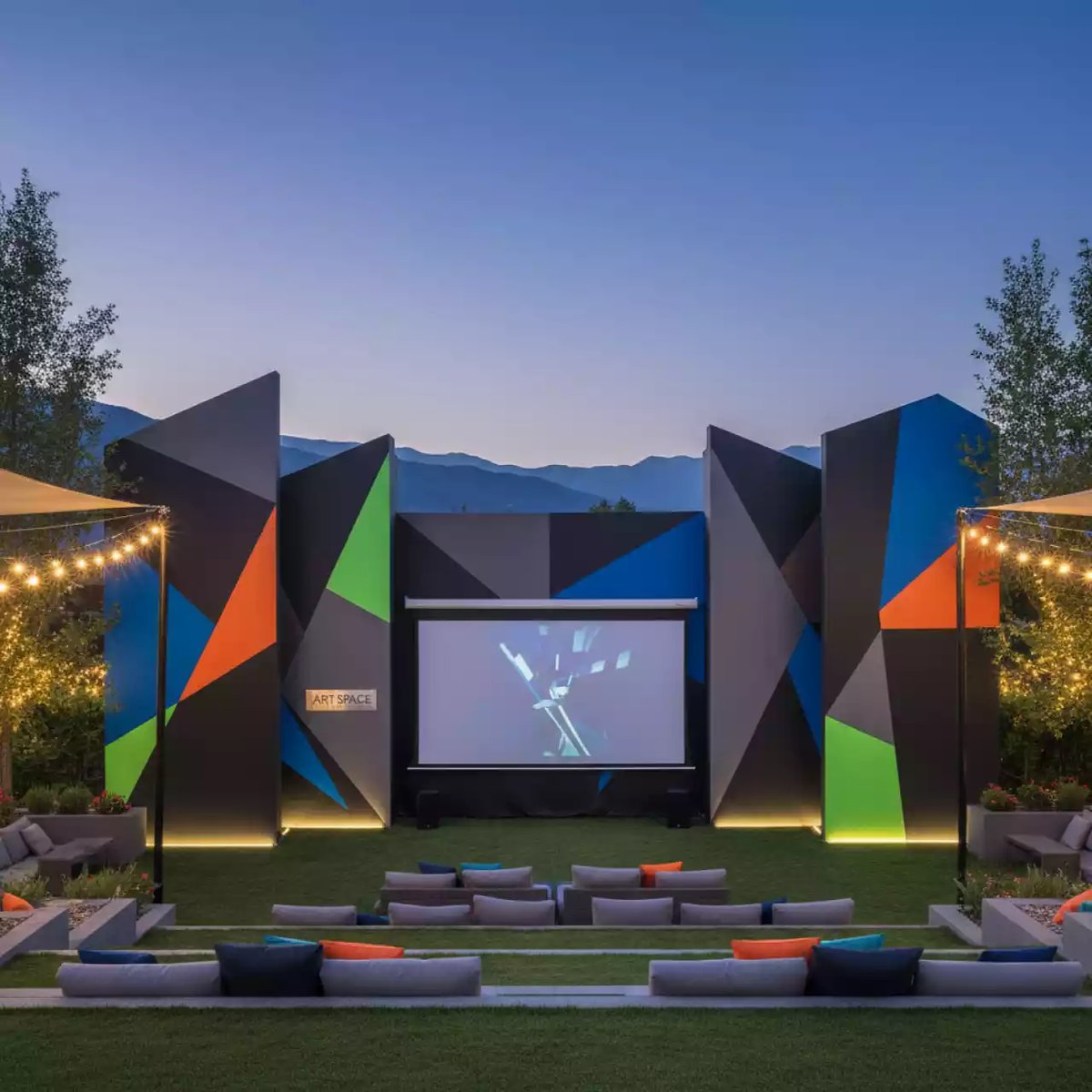 Аренда Настенной Инсталляции в Гранд Отель Поляна — ART SPACE