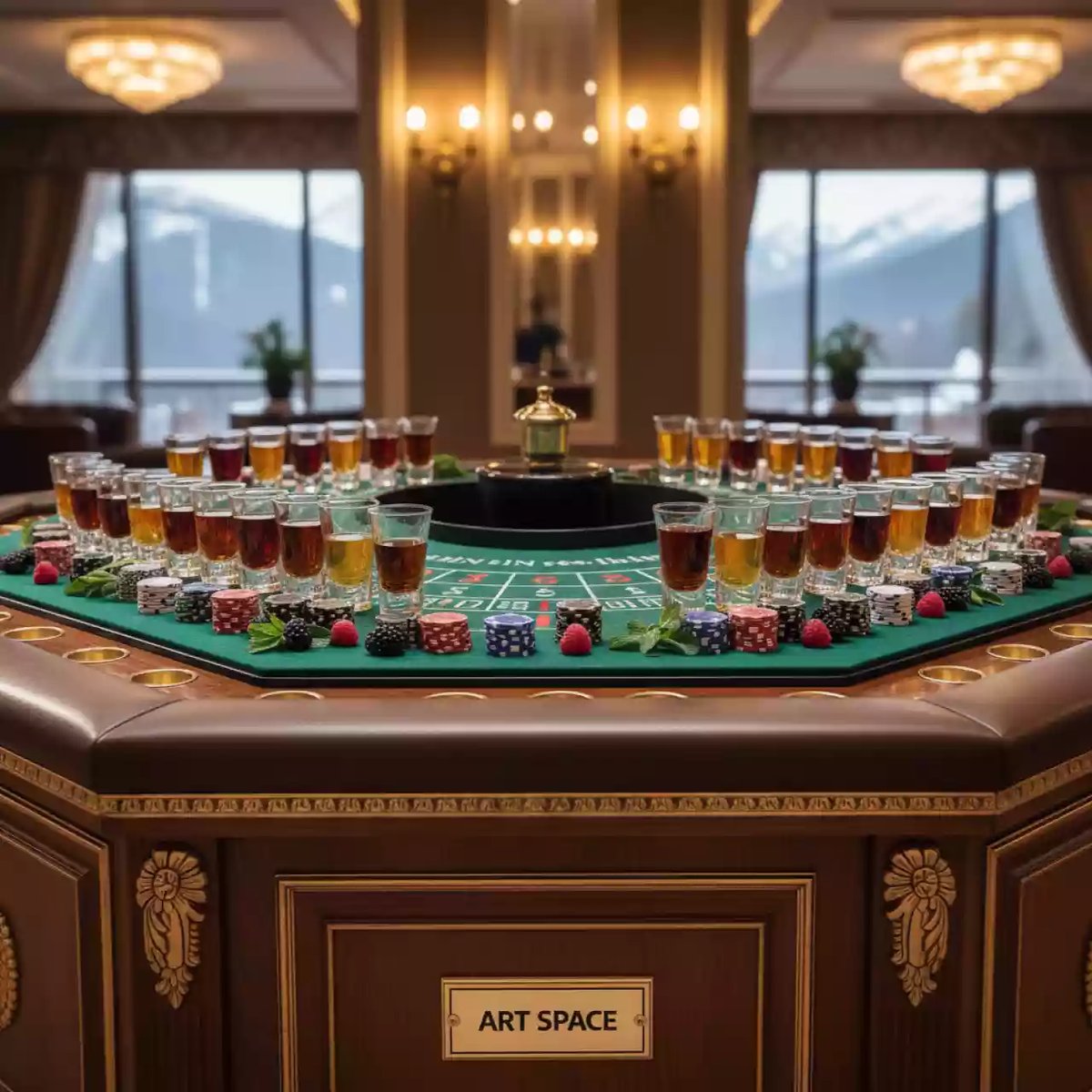 Аренда Настойки для казино в Гранд Отель Поляна — ART SPACE