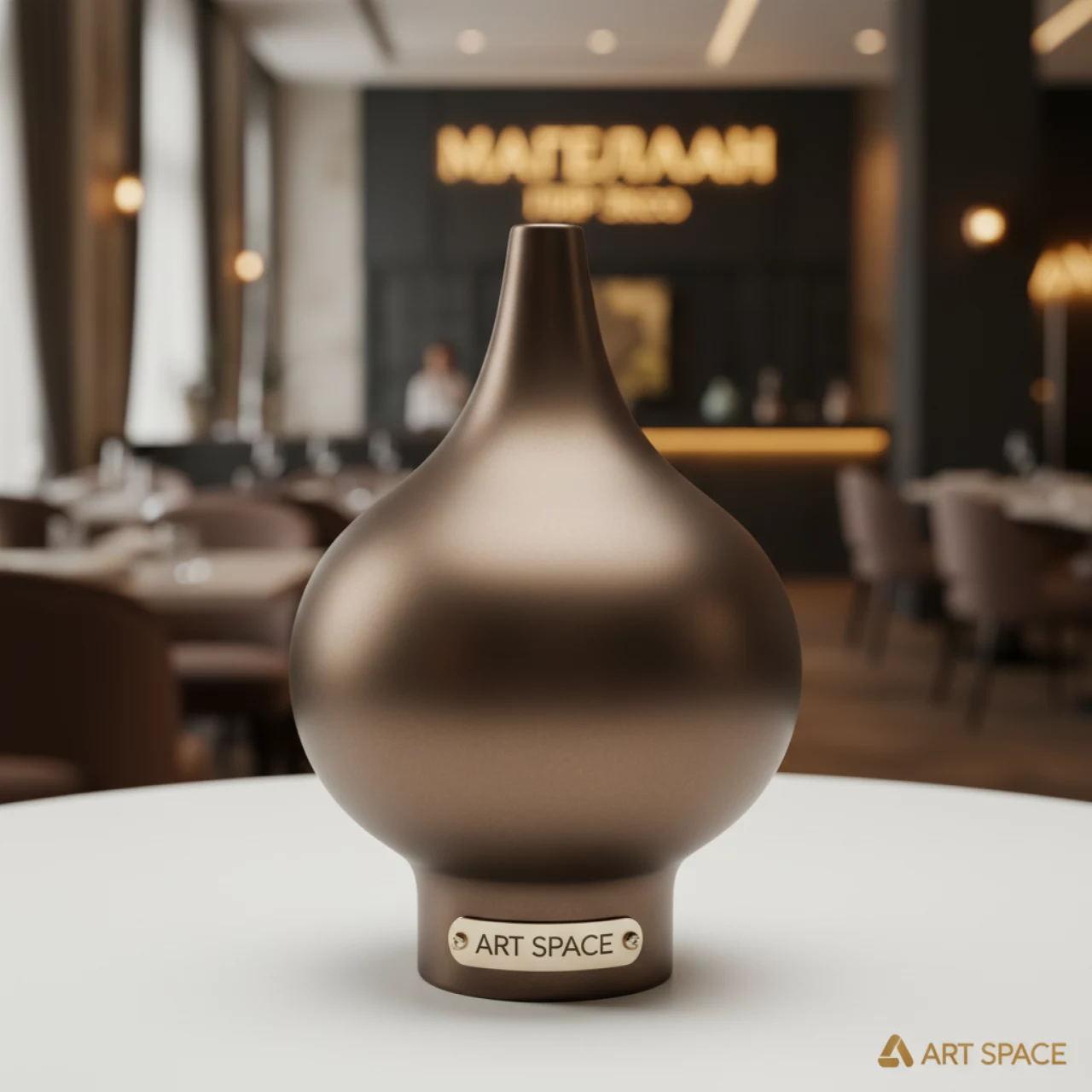 Аренда Навершие "Луковица" бронза матовая в ресторане «Магеллан» — ART SPACE