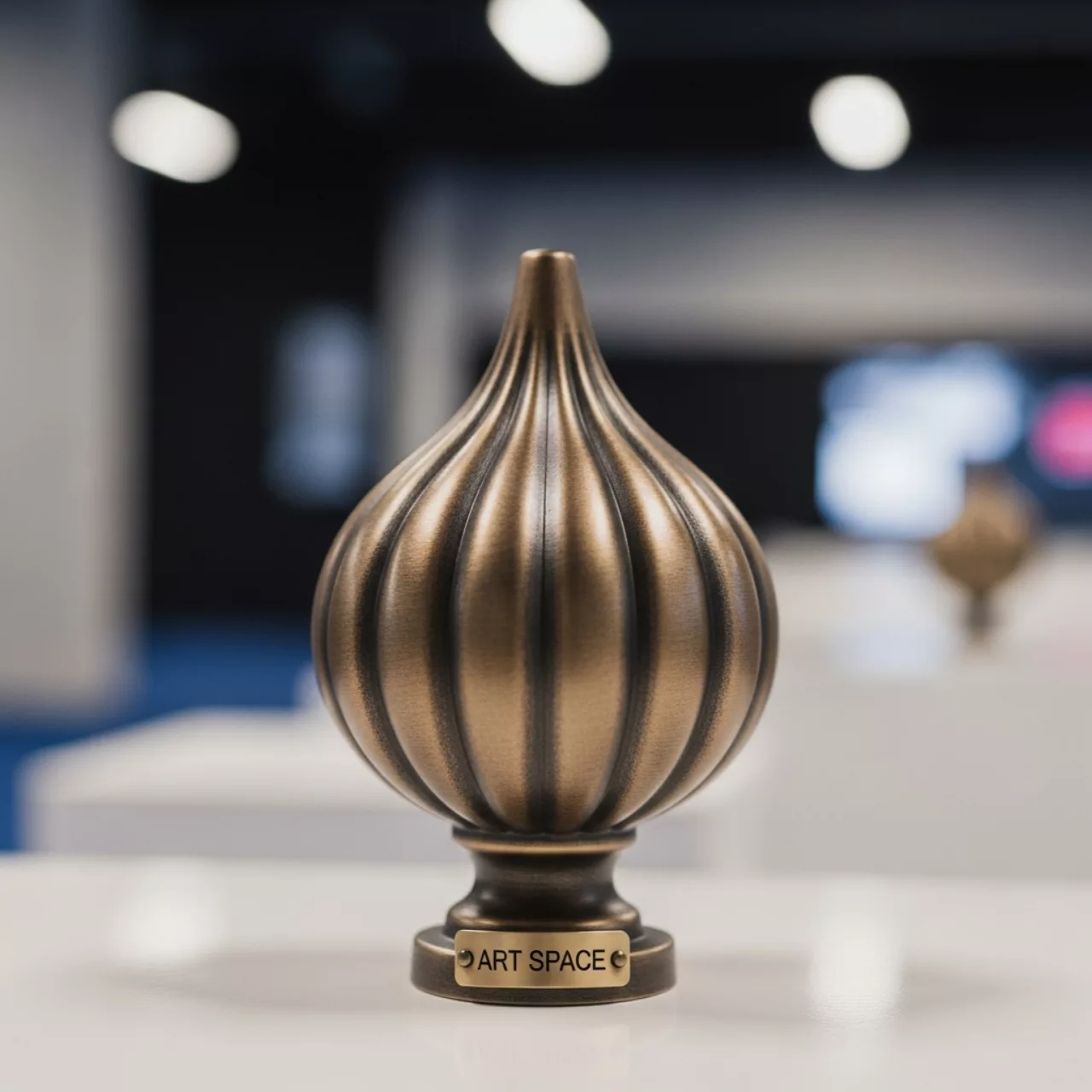 Аренда Навершие "Луковица" матовая бронза в Red Arena — ART SPACE