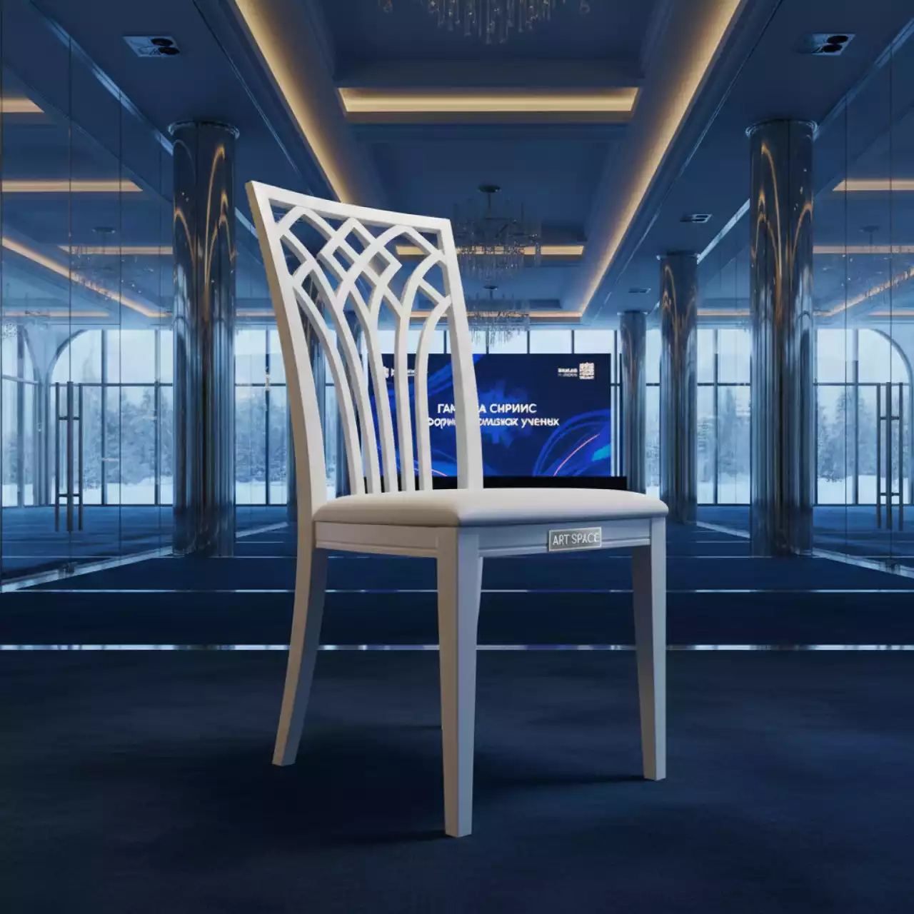 Аренда Неоклассика эмаль белая в Gamma Sirius — ART SPACE