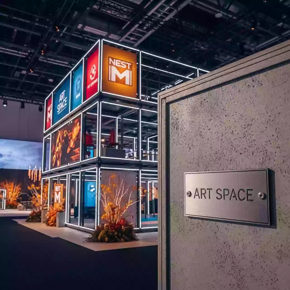 Аренда НЭСТ М в банкетном зале «Дельфин» — ART SPACE