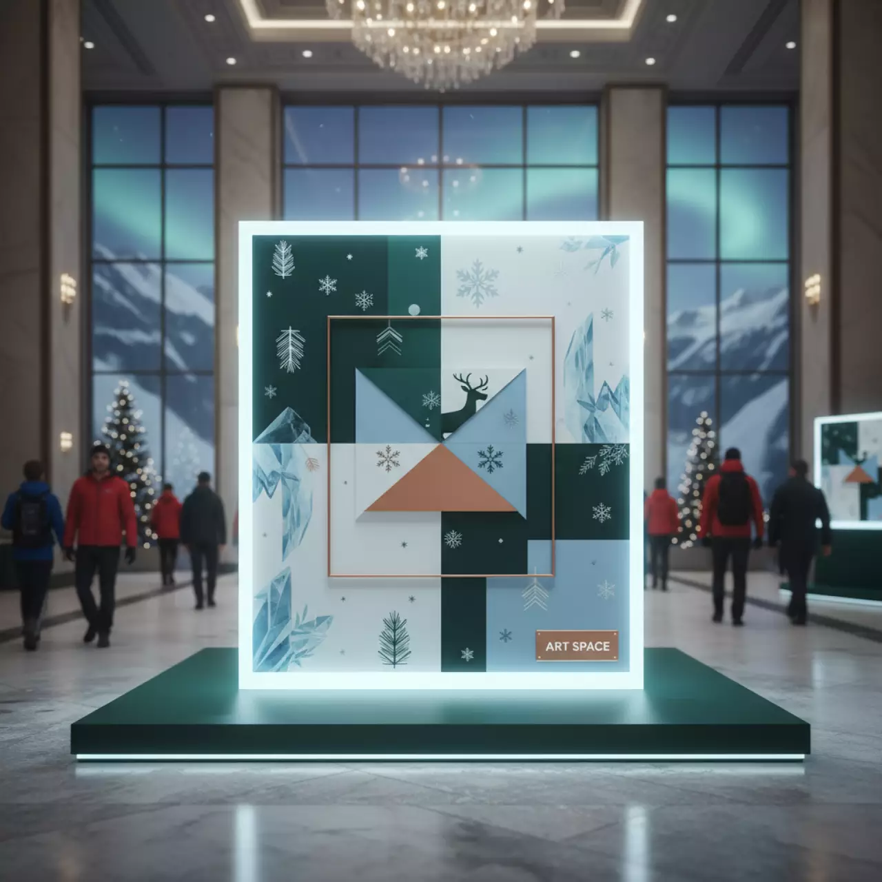 Аренда Нейрохудожник новогодний Гранд Отель Поляна — ART SPACE