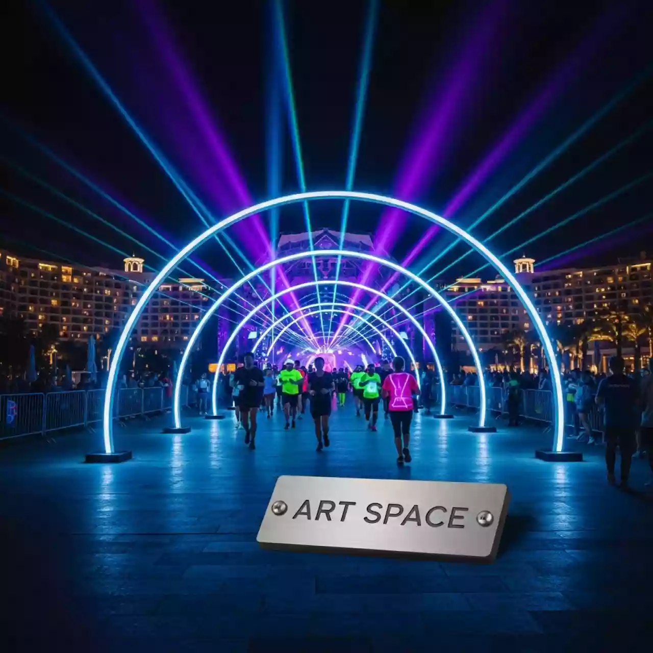 Аренда Ночной забег в Radisson Collection Paradise — ART SPACE
