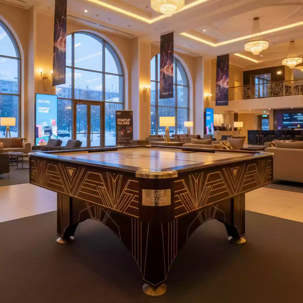 Аренда Нок хоккей в Маринс Парк Отеле — ART SPACE