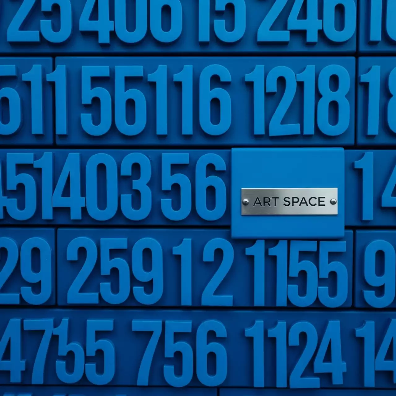 Аренда Номерки гардеробные синие 1 500 в отеле «Звездный» — ART SPACE