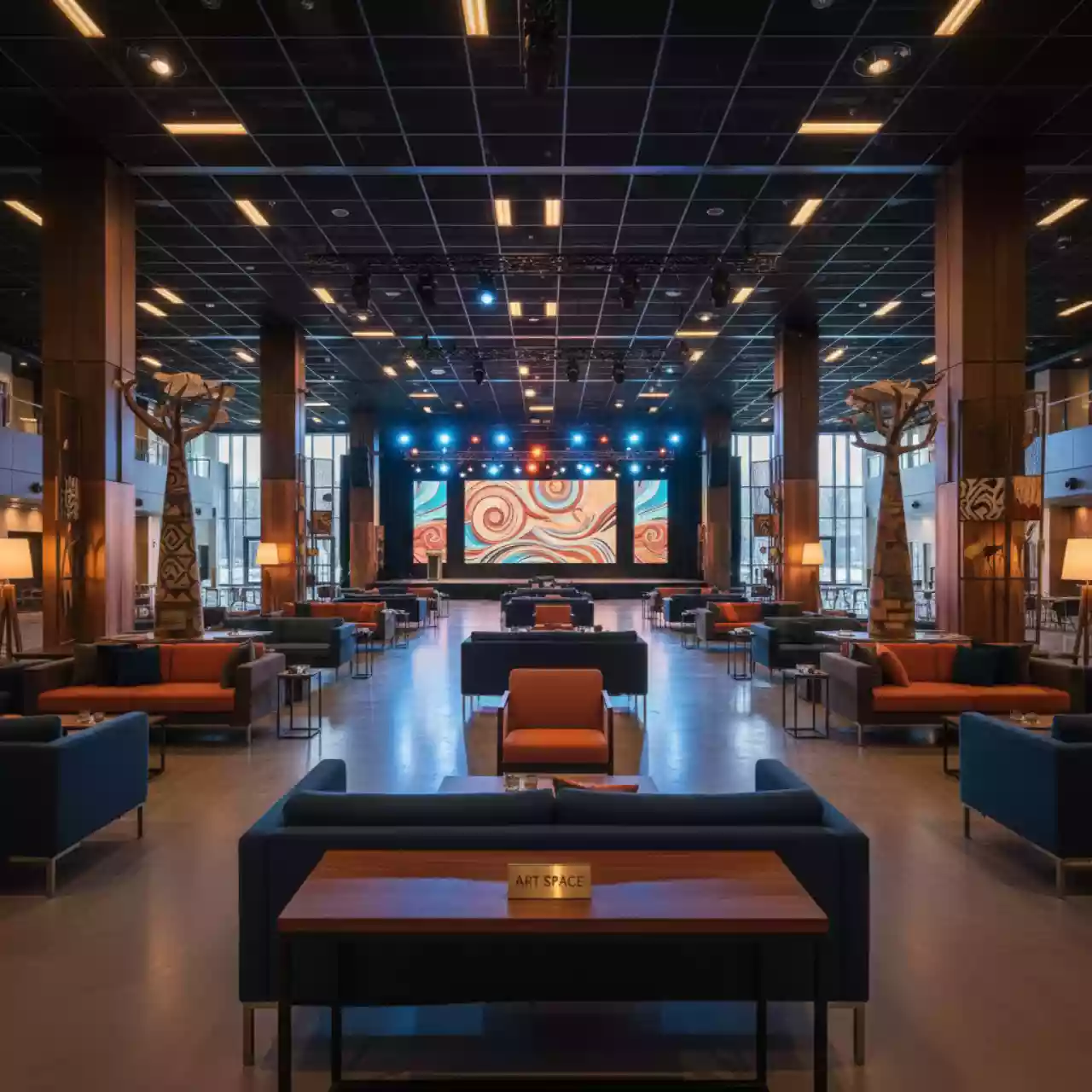 Аренда Новый год в Африке в Сириус Арене — ART SPACE