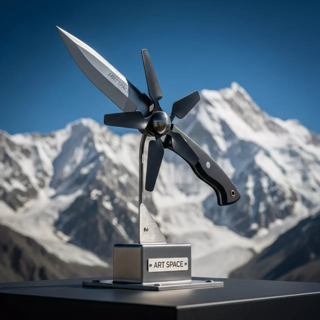 Аренда Нож флюгерный на площадке Rosa Peak (2320м) — ART SPACE