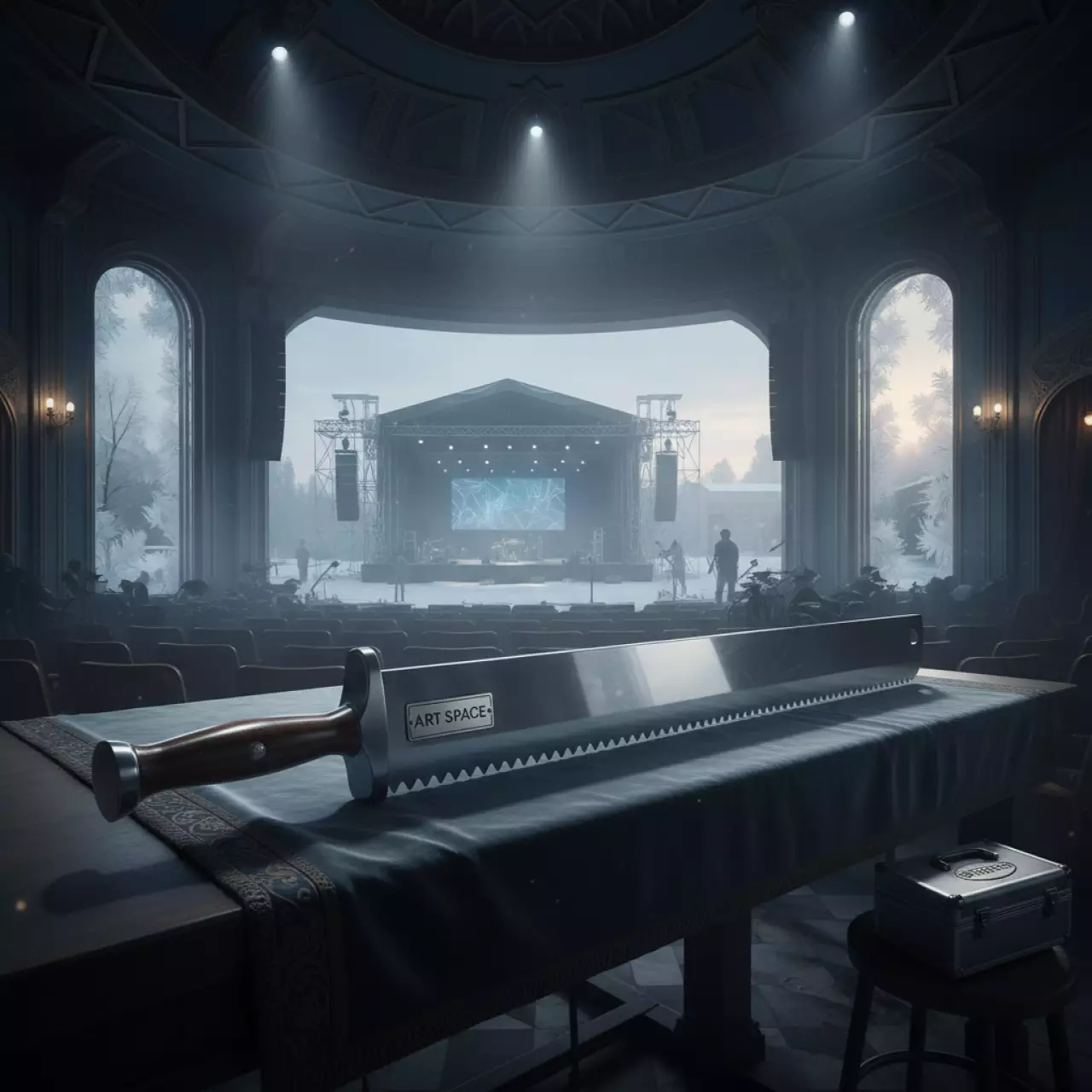 Аренда Нож сабельный для Dahle 580 в Зимнем театре — ART SPACE