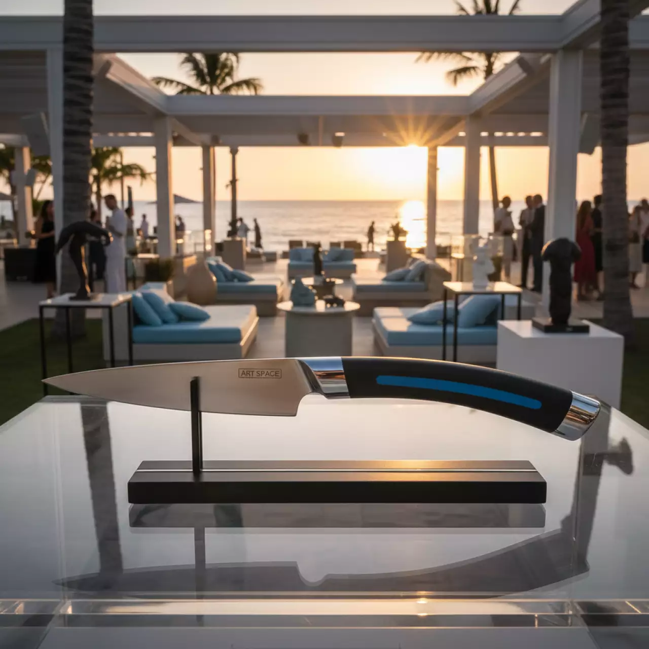 Аренда Нож столовый Аляска в пляжном клубе Del Mar — ART SPACE