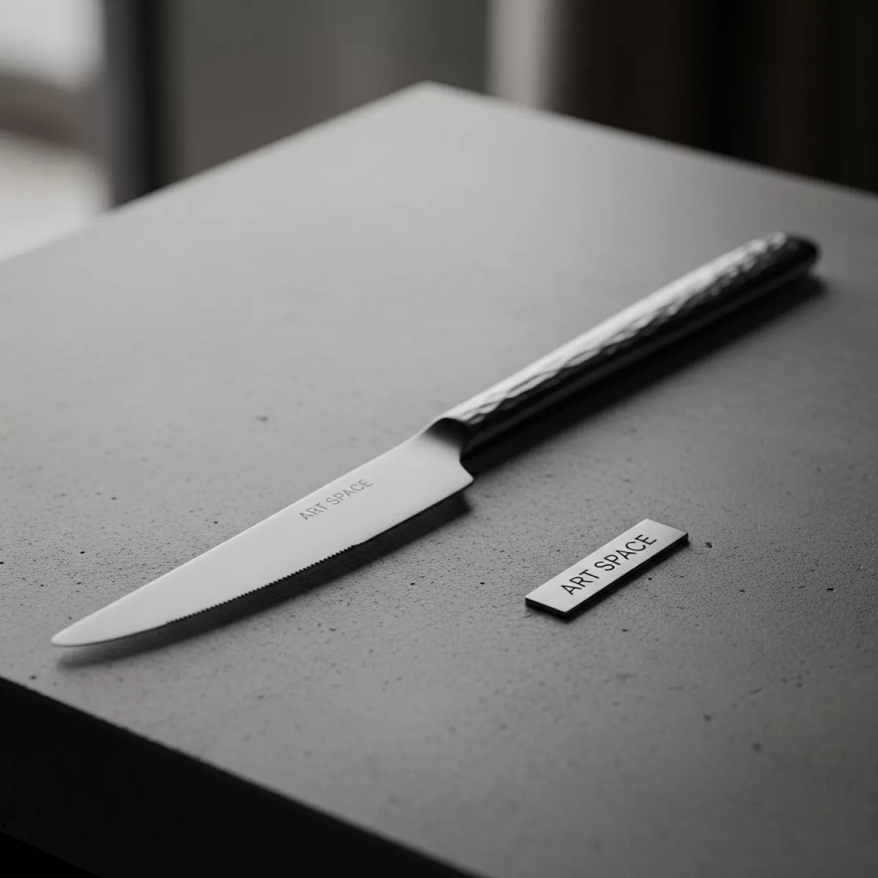 Аренда Нож столовый Мэдисон черный в Pullman Sochi Centre — ART SPACE