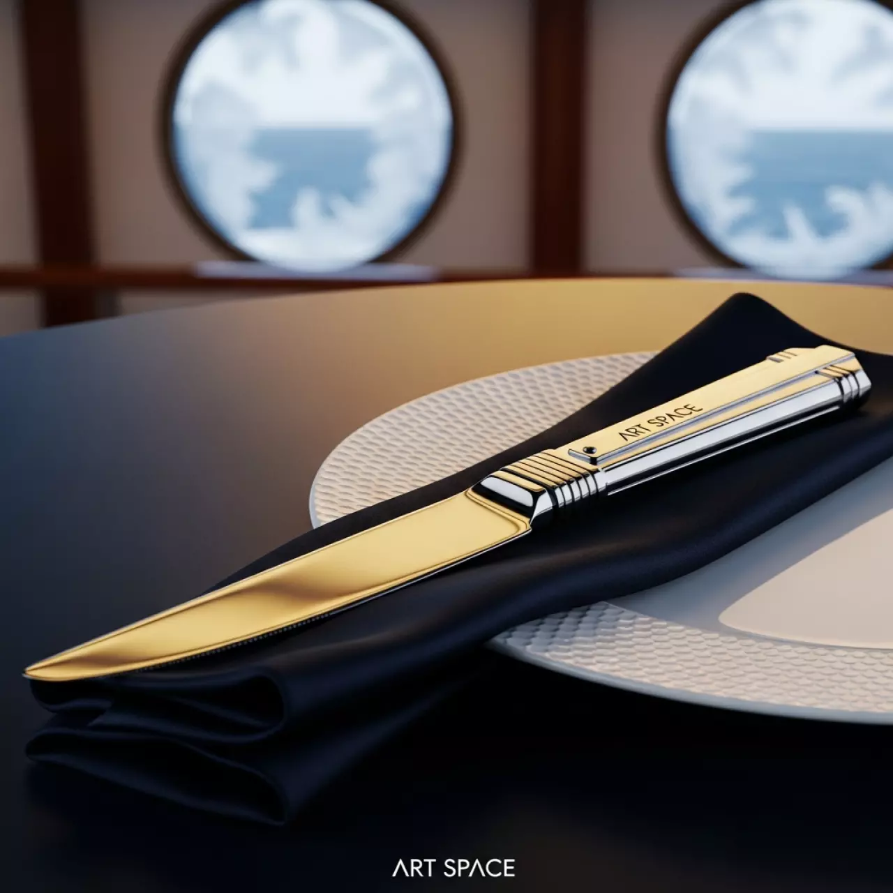 Аренда Нож столовый Porto на теплоходе «Дагомыс» — ART SPACE