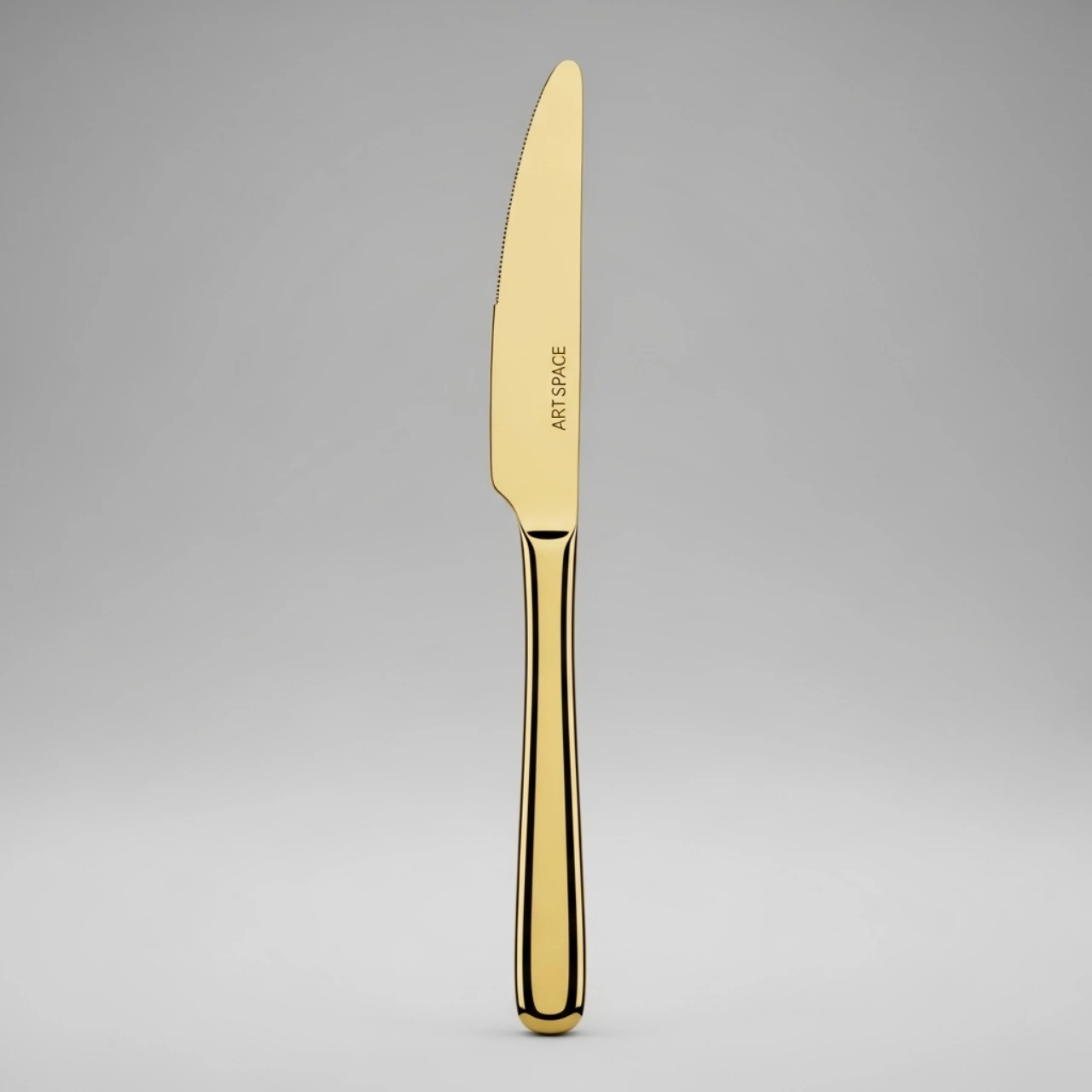 Аренда Нож столовый золотой Sapporo 220 мм в Grand Karat Sochi — ART SPACE