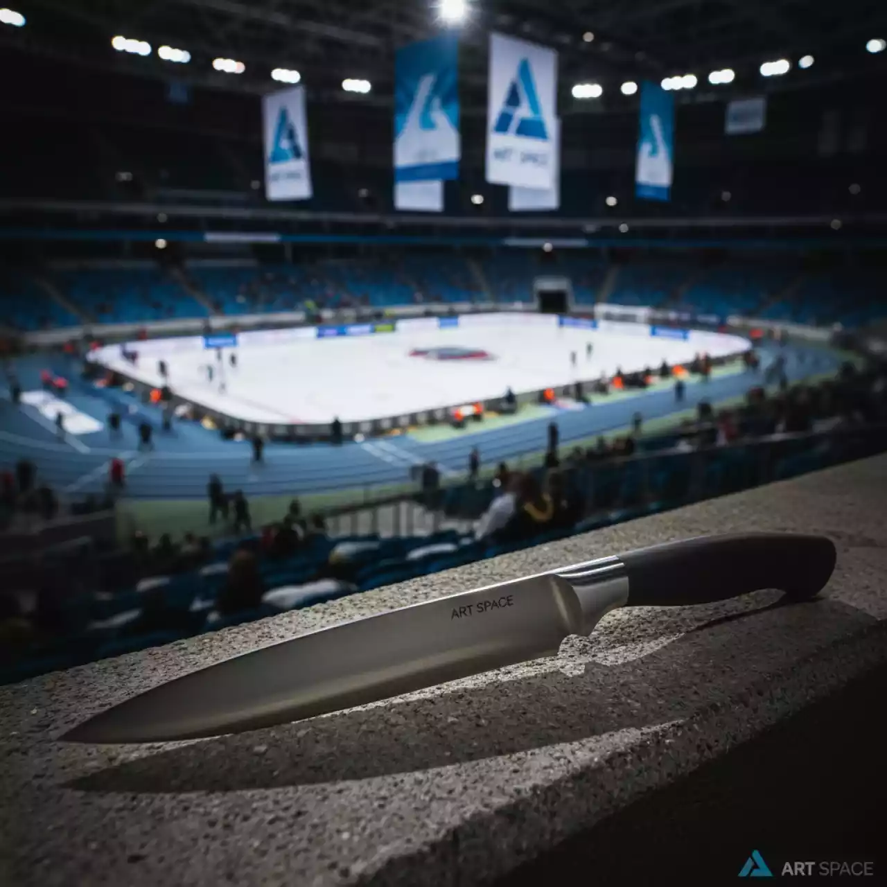 Аренда Нож твердосплавный с премиальной заточкой для MOHR D 80 ECO D 80 PLUS в ледовой арене «Шайба» — ART SPACE