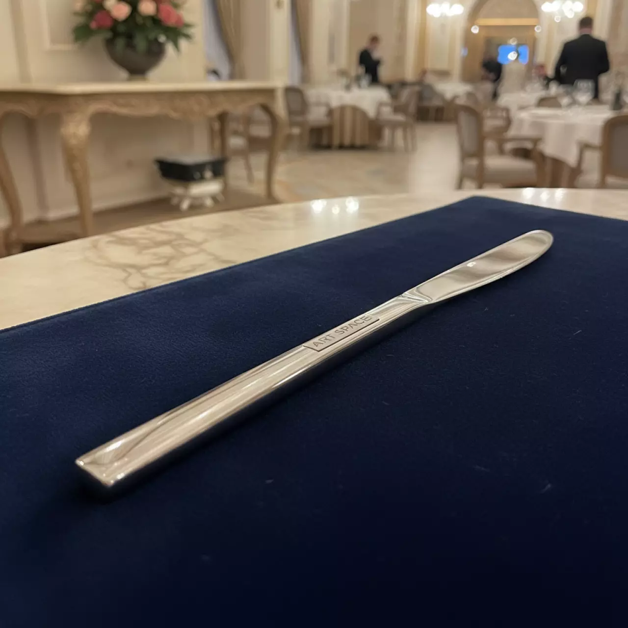 Аренда Нож закусочный Slim серебро в ресторане «Паруса» — ART SPACE