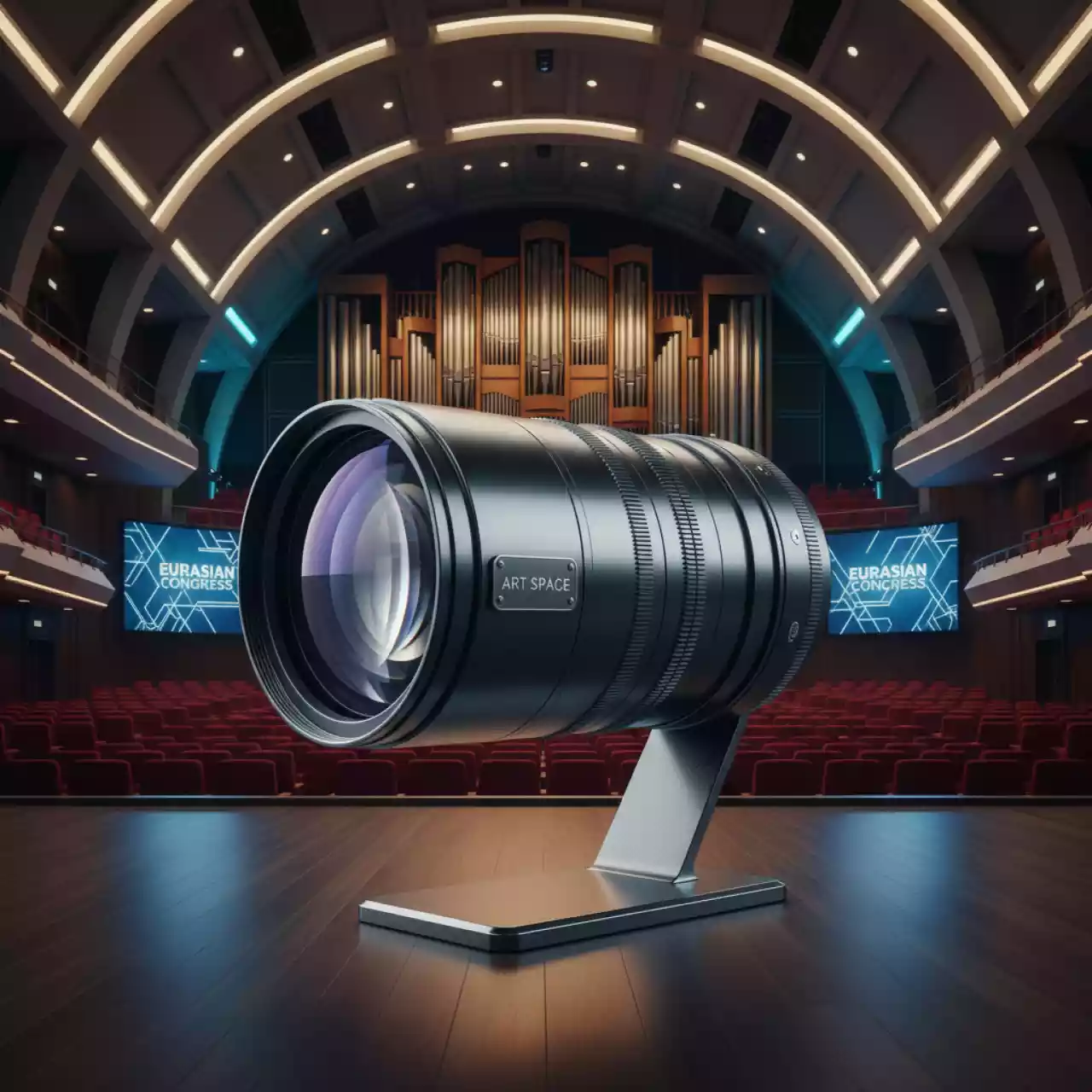 Аренда Объектив Ancomp AN08ZLM 0.86 1.25 в Зале органной и камерной музыки — ART SPACE