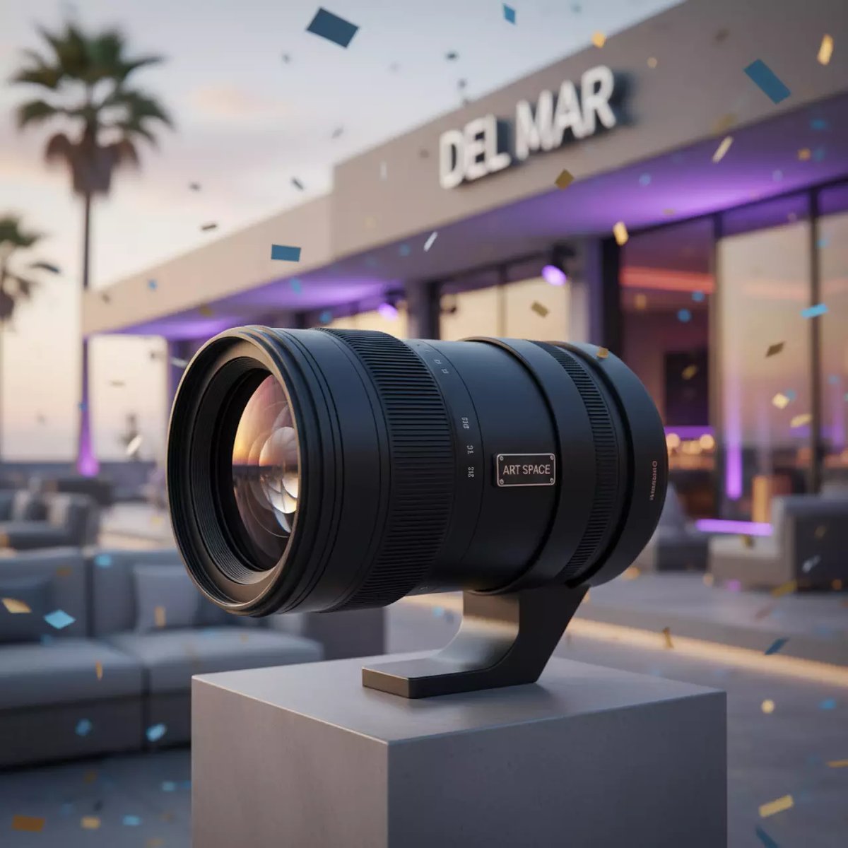 Аренда Объектив Ancomp AN12ZLM 1.24 2.01 в пляжном клубе Del Mar — ART SPACE