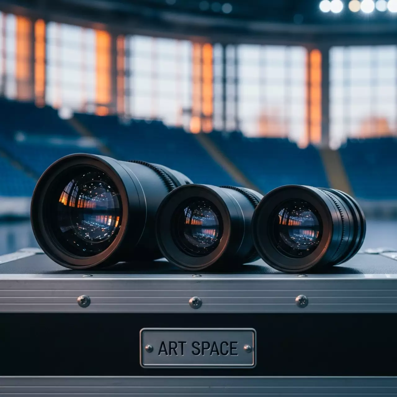 Аренда Объектив Barco PRIME 0.98 1.2 1.8 в ледовой арене «Шайба» — ART SPACE