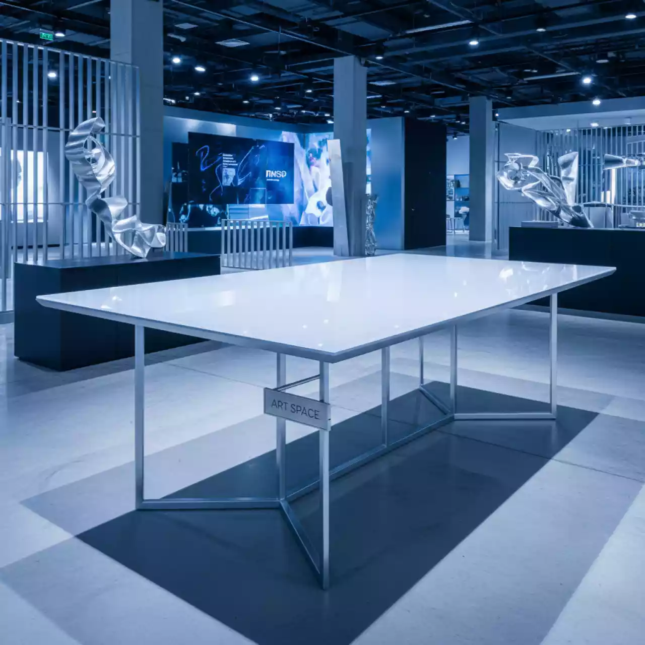 Аренда Обеденный стол Bianco 180 см в Karat Resort — ART SPACE