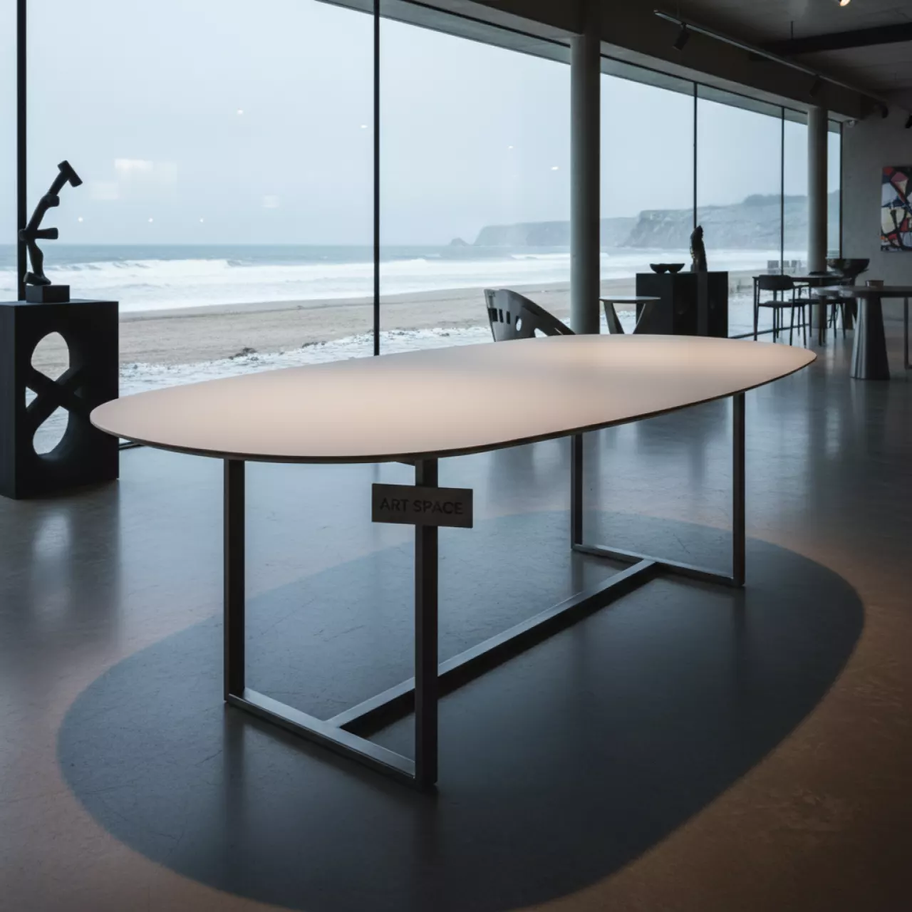 Аренда Обеденный стол кашемир Elan в пляжном клубе Del Mar — ART SPACE